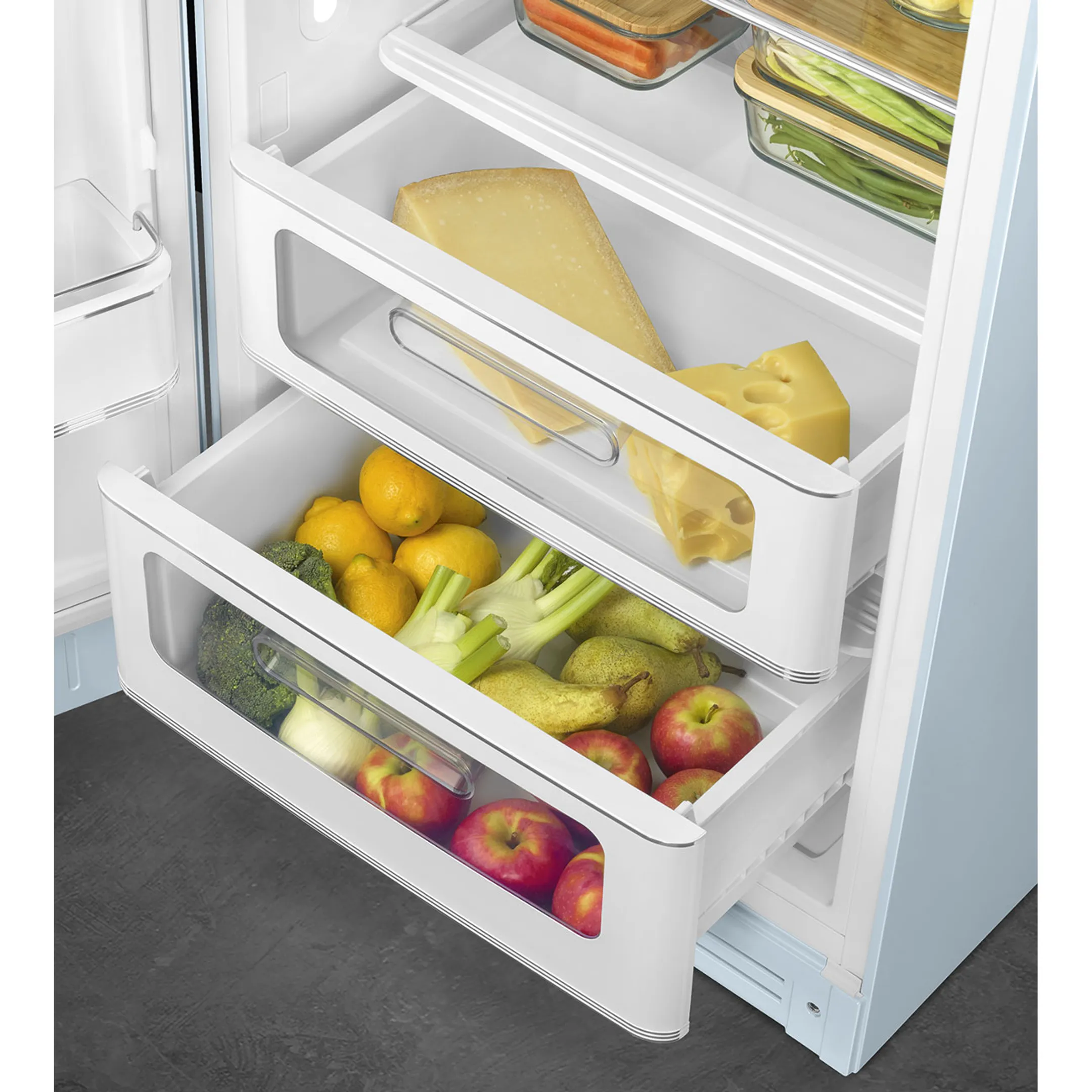 Smeg Frigo FAB28LPB6 Bleu Azur  image