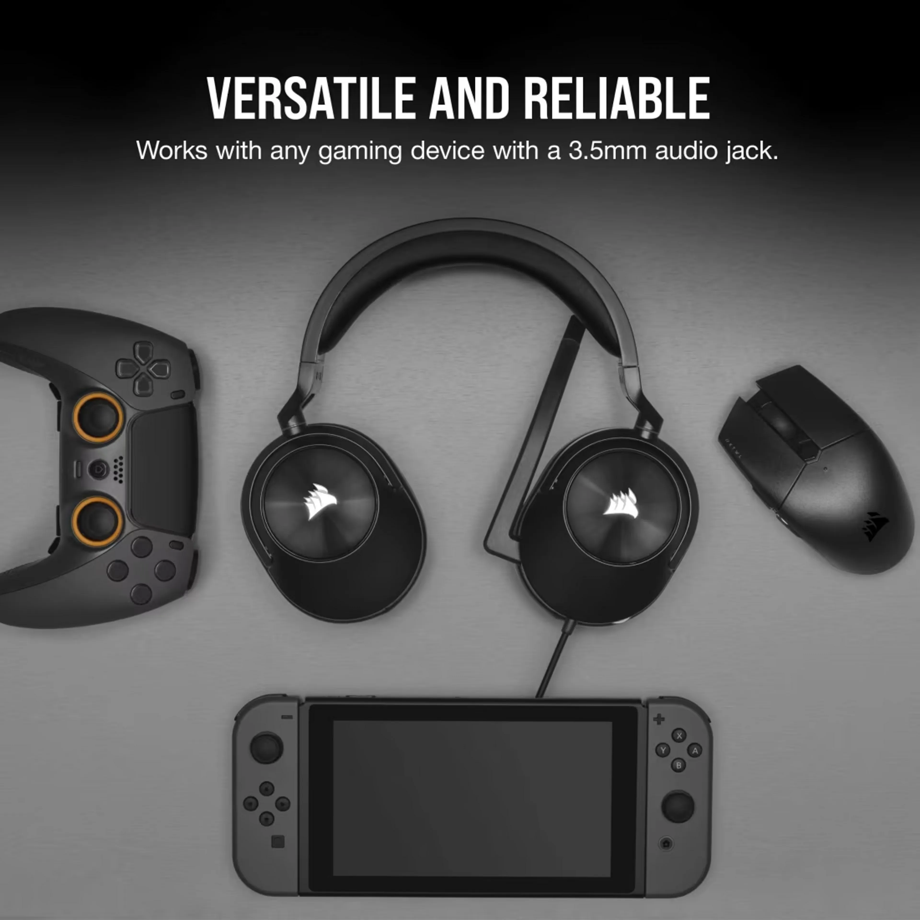 Corsair Casque de Gaming HS55 - Noir image