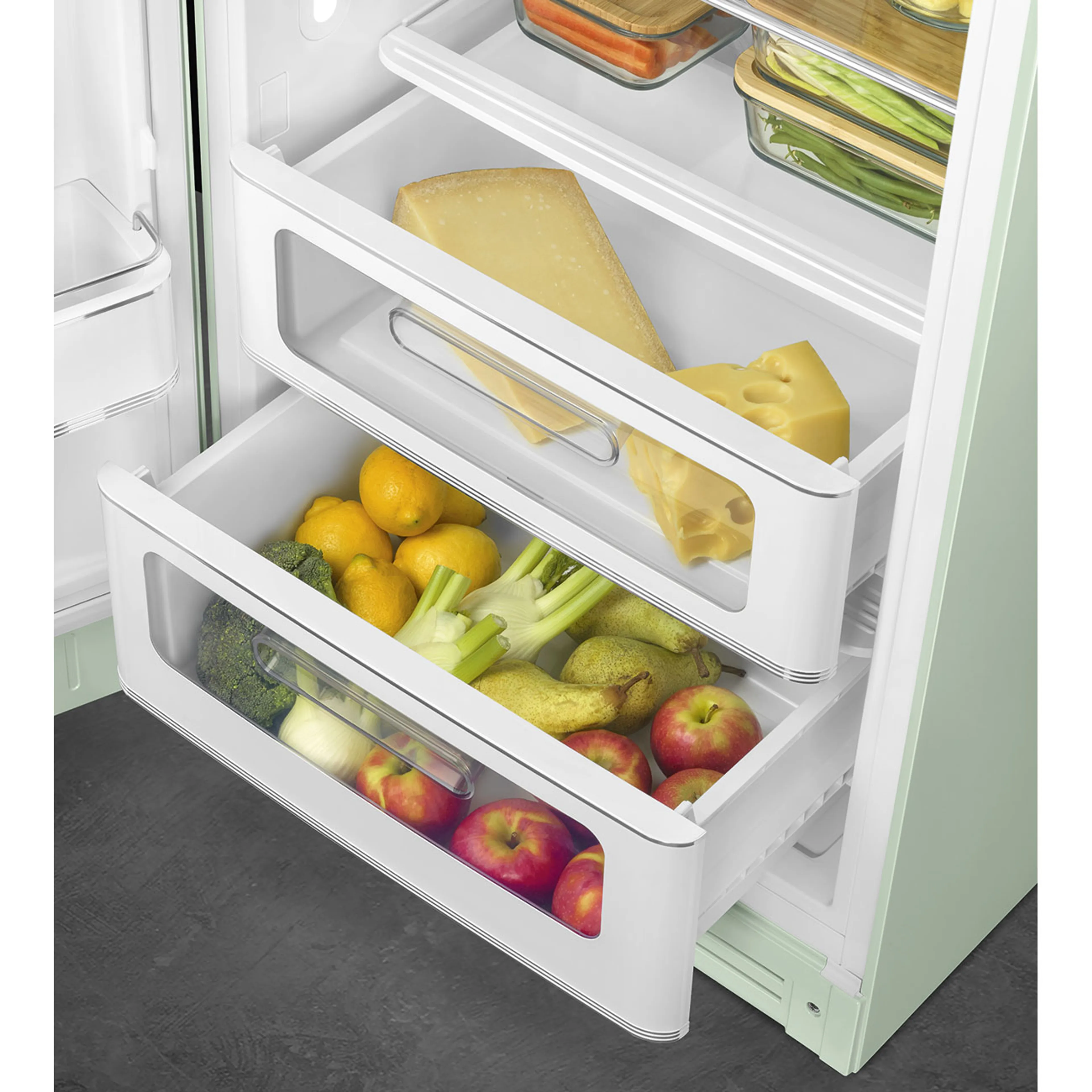 Smeg Frigo FAB28LPG6 Vert d'Eau  image