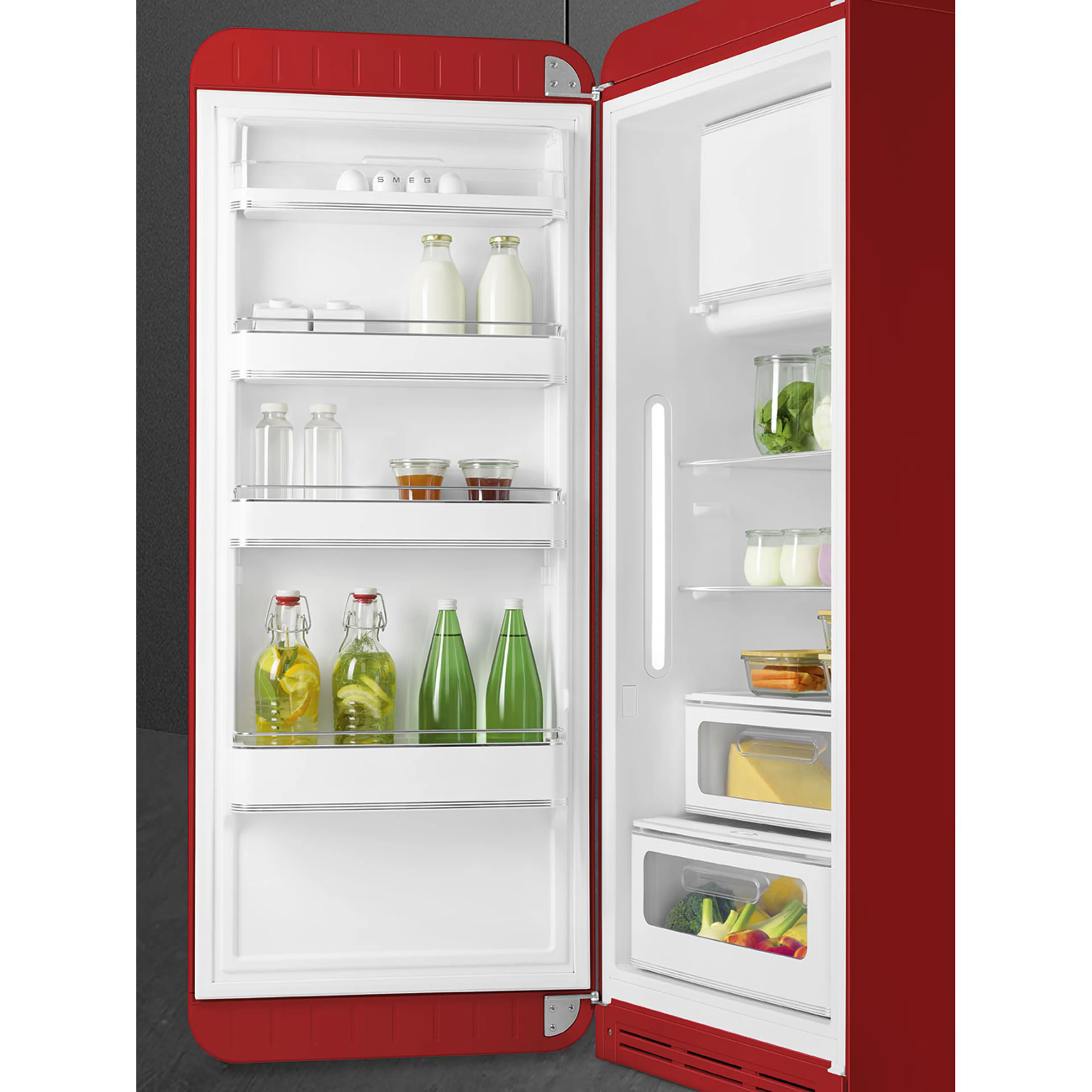 Smeg Koelkast FAB28LRD6 Rood image