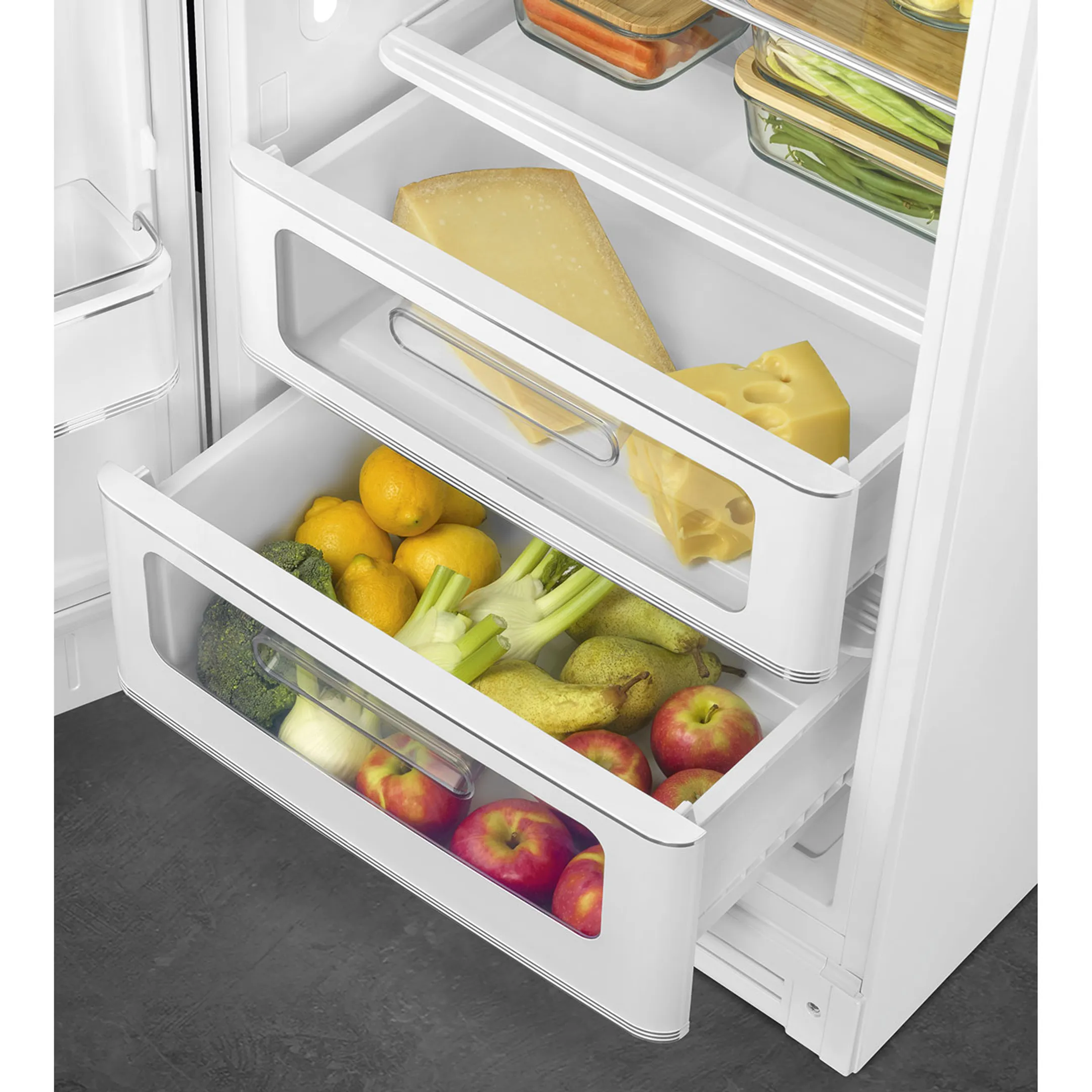 Smeg Frigo FAB28LWH6 Blanc image