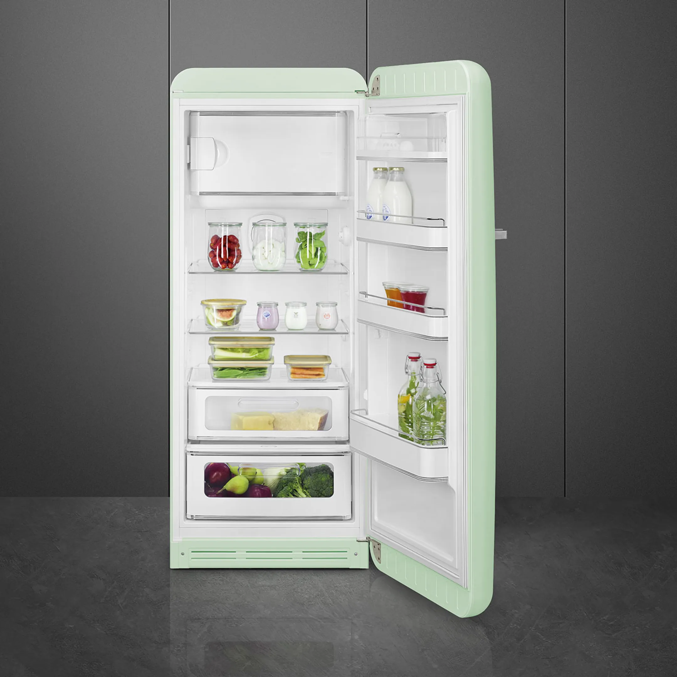 Smeg Frigo FAB28RPG6 Vert d'Eau  image