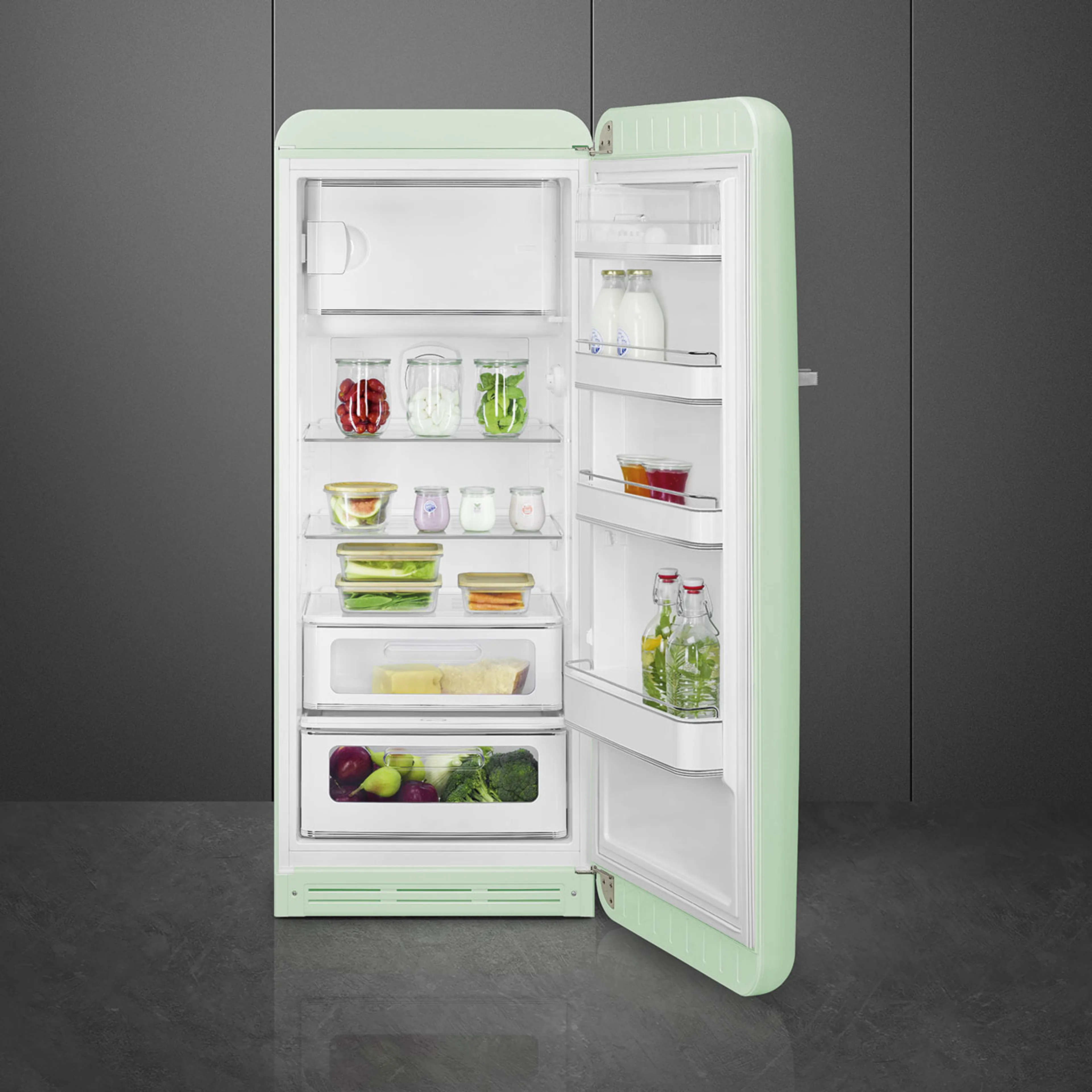 Smeg Koelkast FAB28RPG6 Pastelgroen image