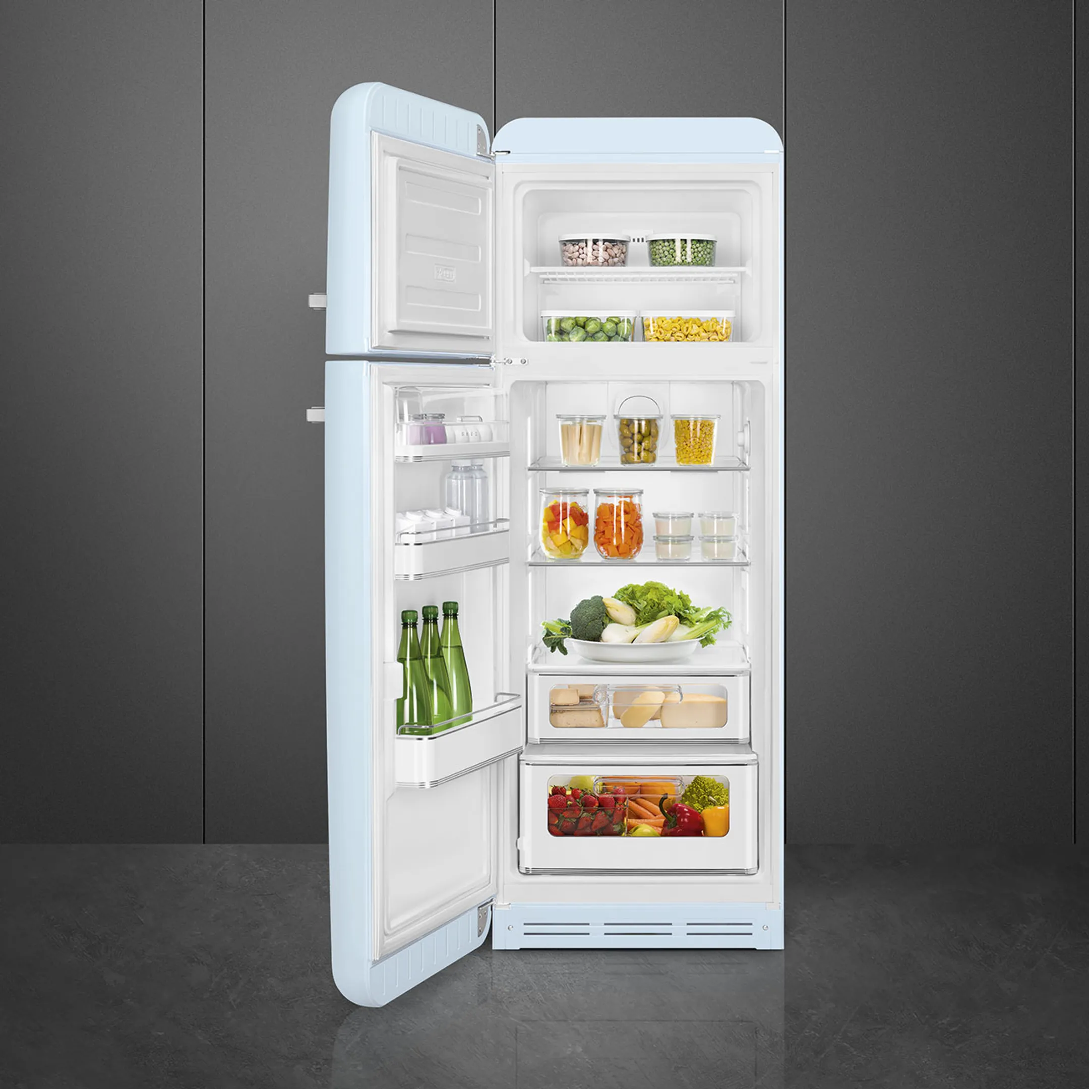 Smeg Combi frigo congélateur FAB30LPB6 image