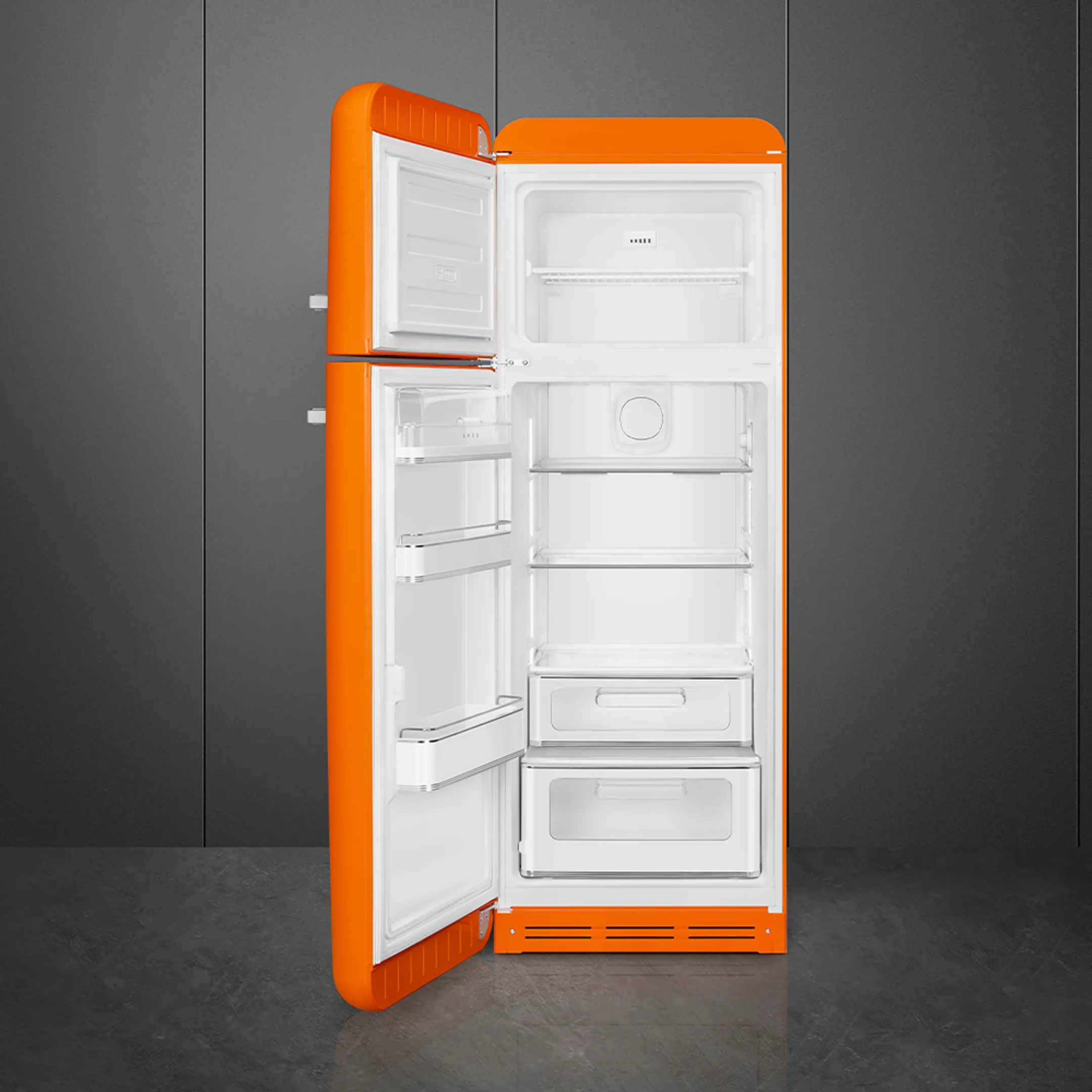 Smeg Combi frigo congélateur FAB30LOR6 Orange image
