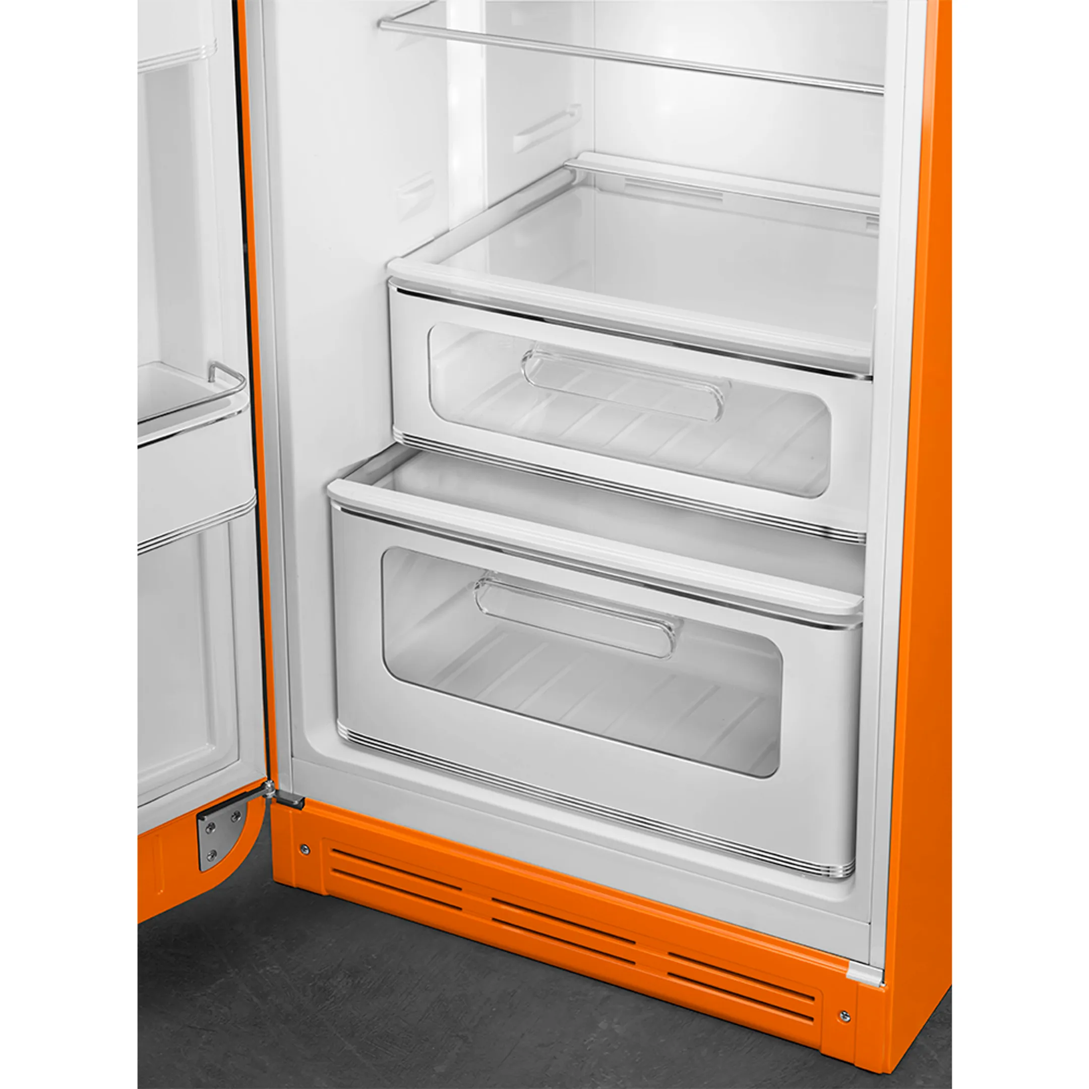 Smeg Combi frigo congélateur FAB30LOR6 Orange image