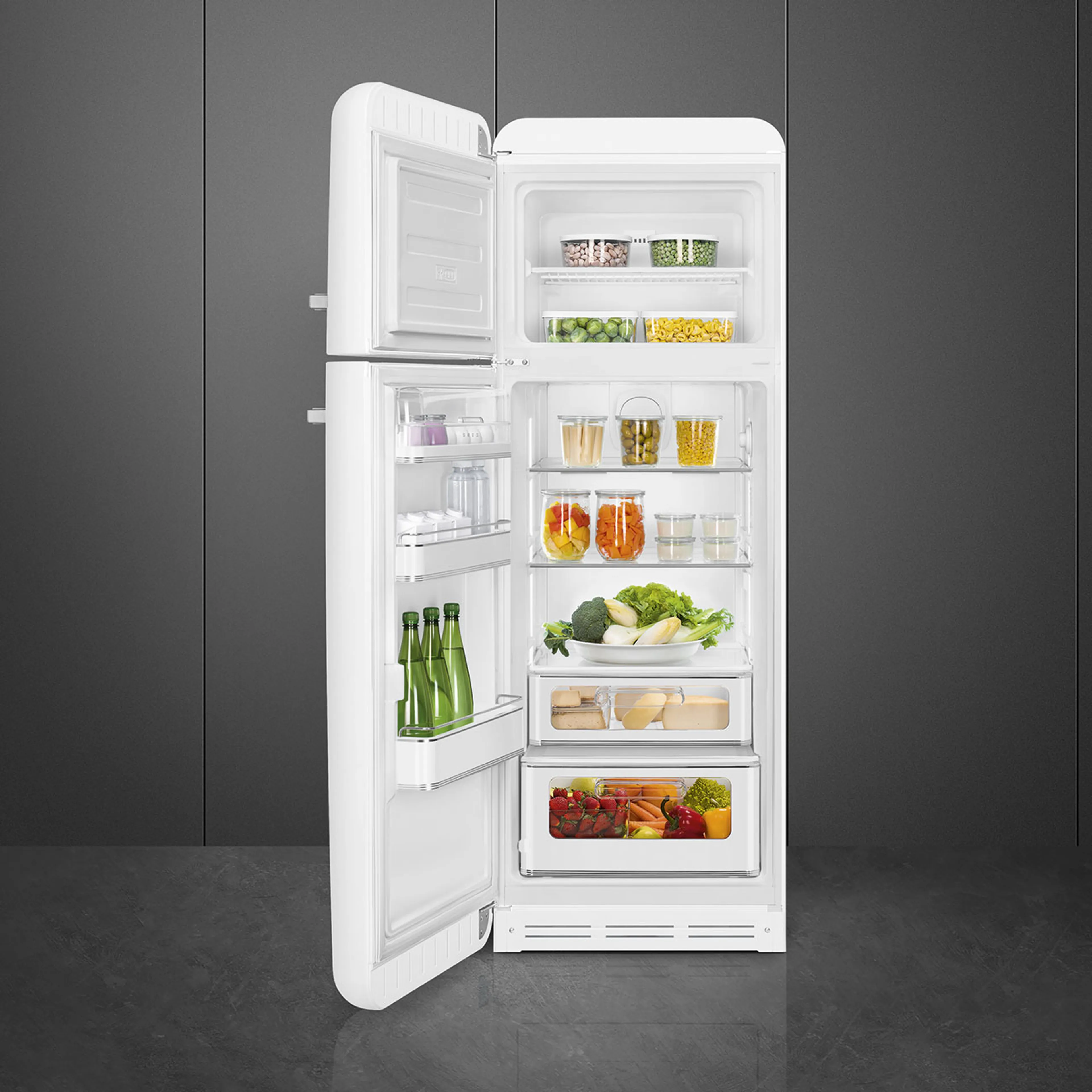 Smeg Combi frigo congélateur FAB30LWH6 image