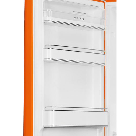 Smeg Koelkast met diepvries FAB32LOR6 oranje, foto 2