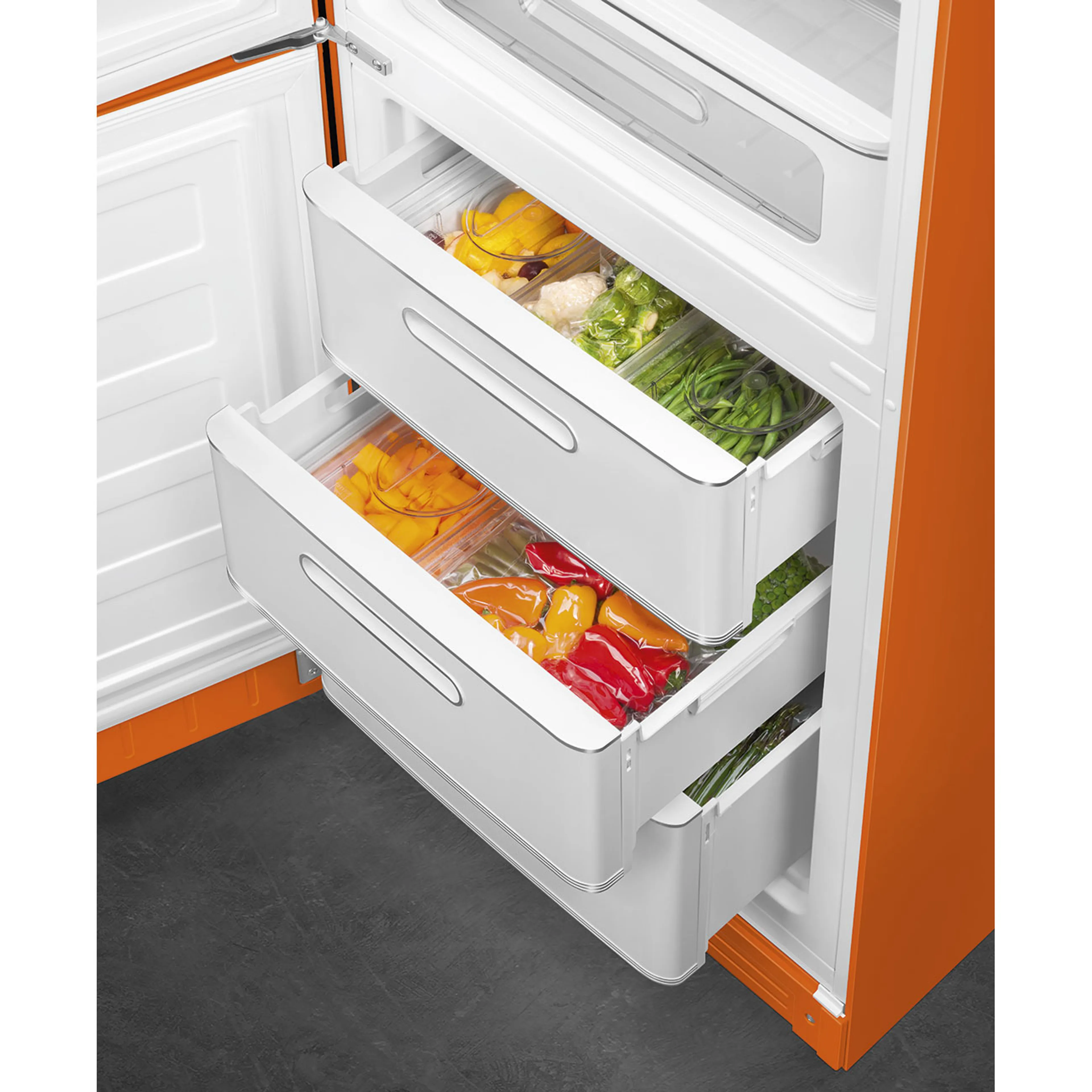Smeg Koelkast met diepvries FAB32LOR6 image
