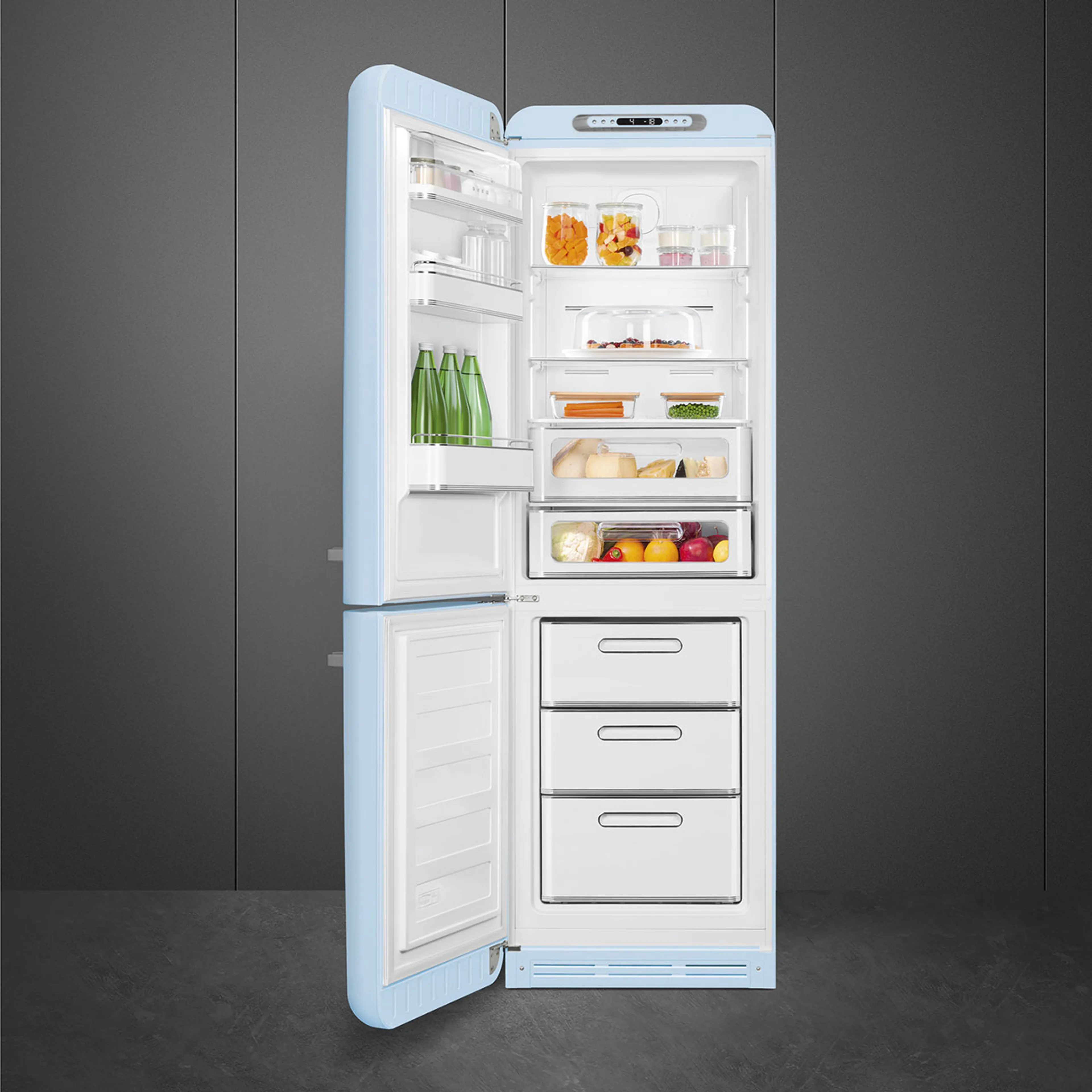 Smeg Koelkast met diepvries FAB32LPB6 image