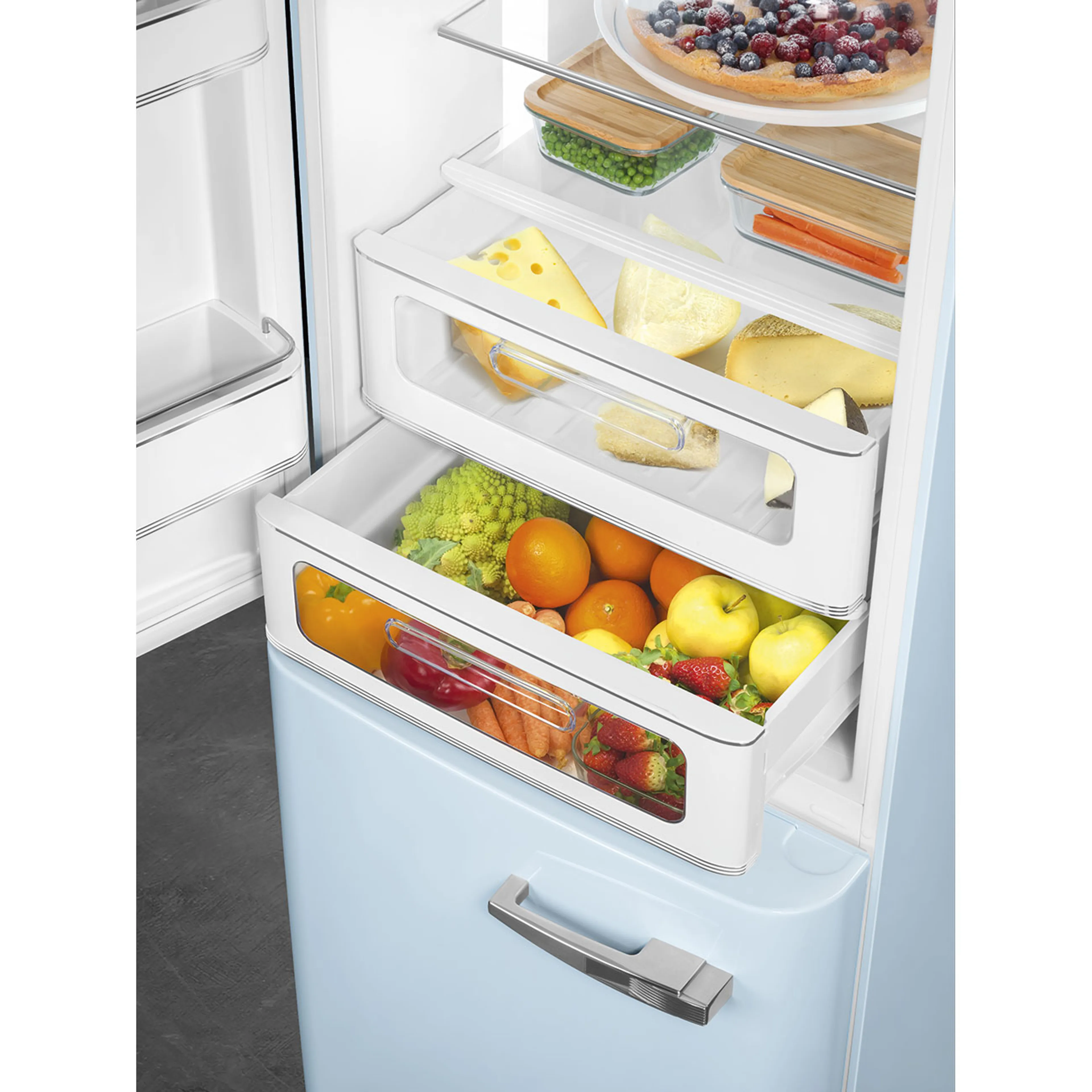 Smeg Koelkast met diepvries FAB32LPB6 image