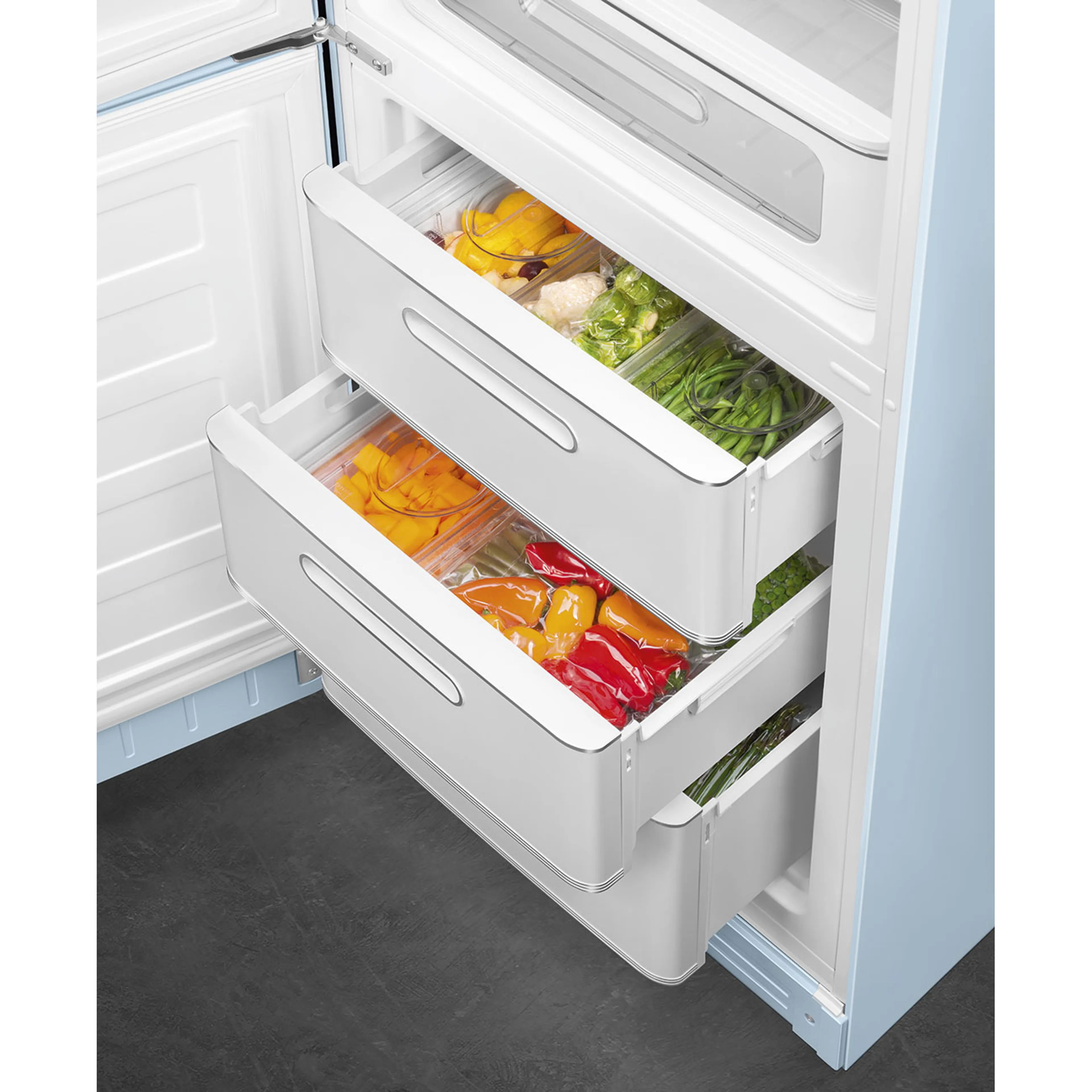Smeg Koelkast met diepvries FAB32LPB6 image