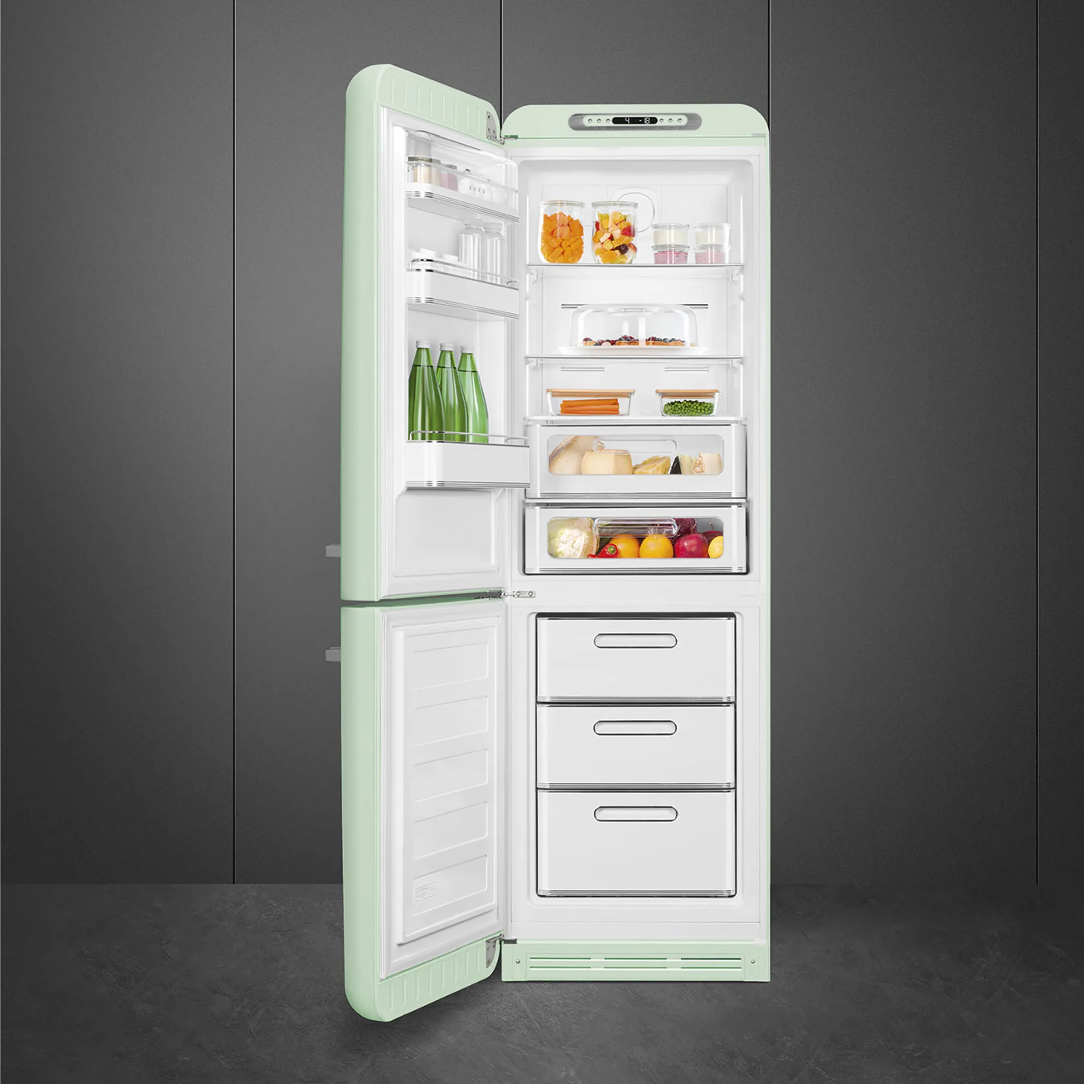 Smeg Combi frigo congélateur FAB32LPG6 image