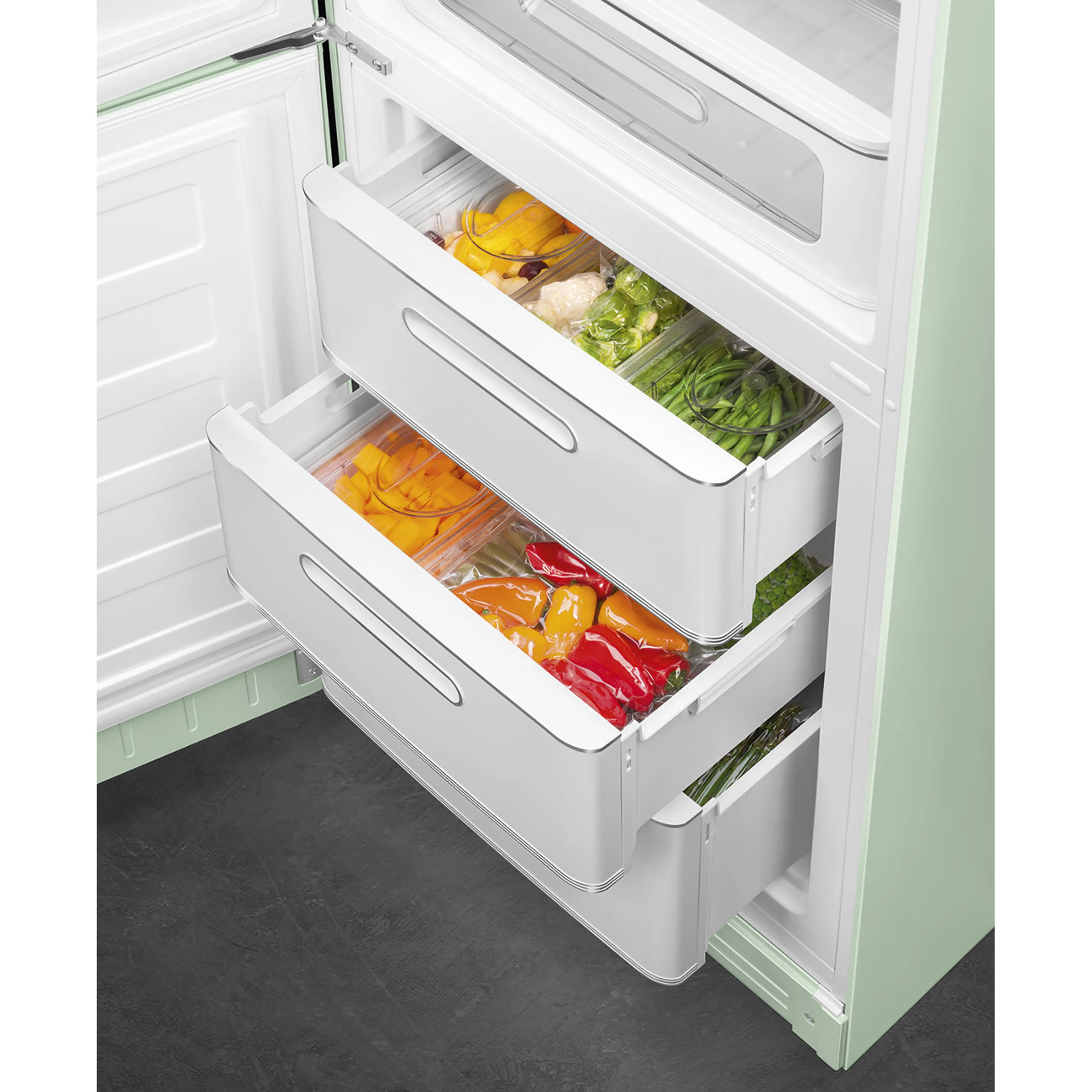 Smeg Combi frigo congélateur FAB32LPG6 image