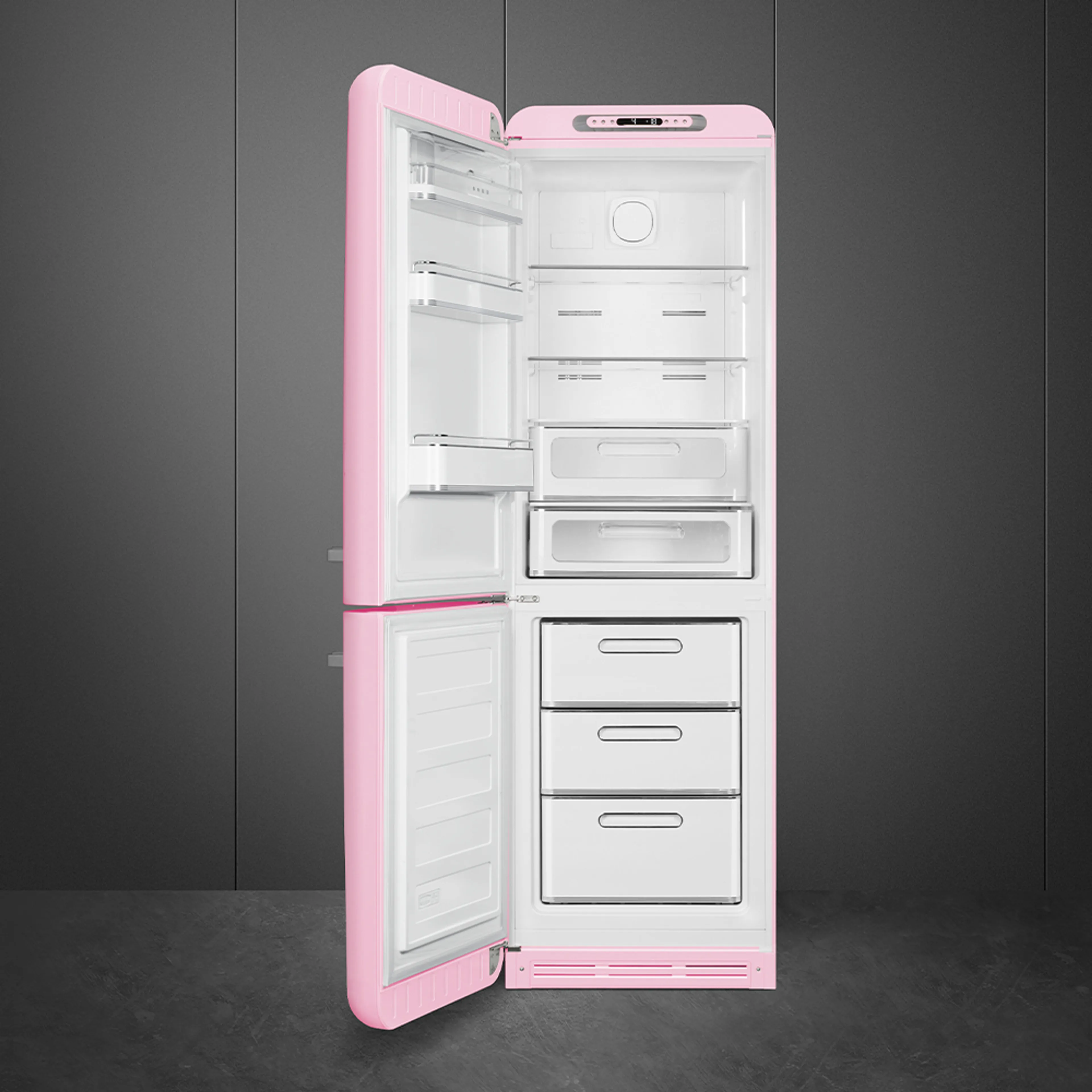 Smeg Koelkast met diepvries FAB32LPK6 image