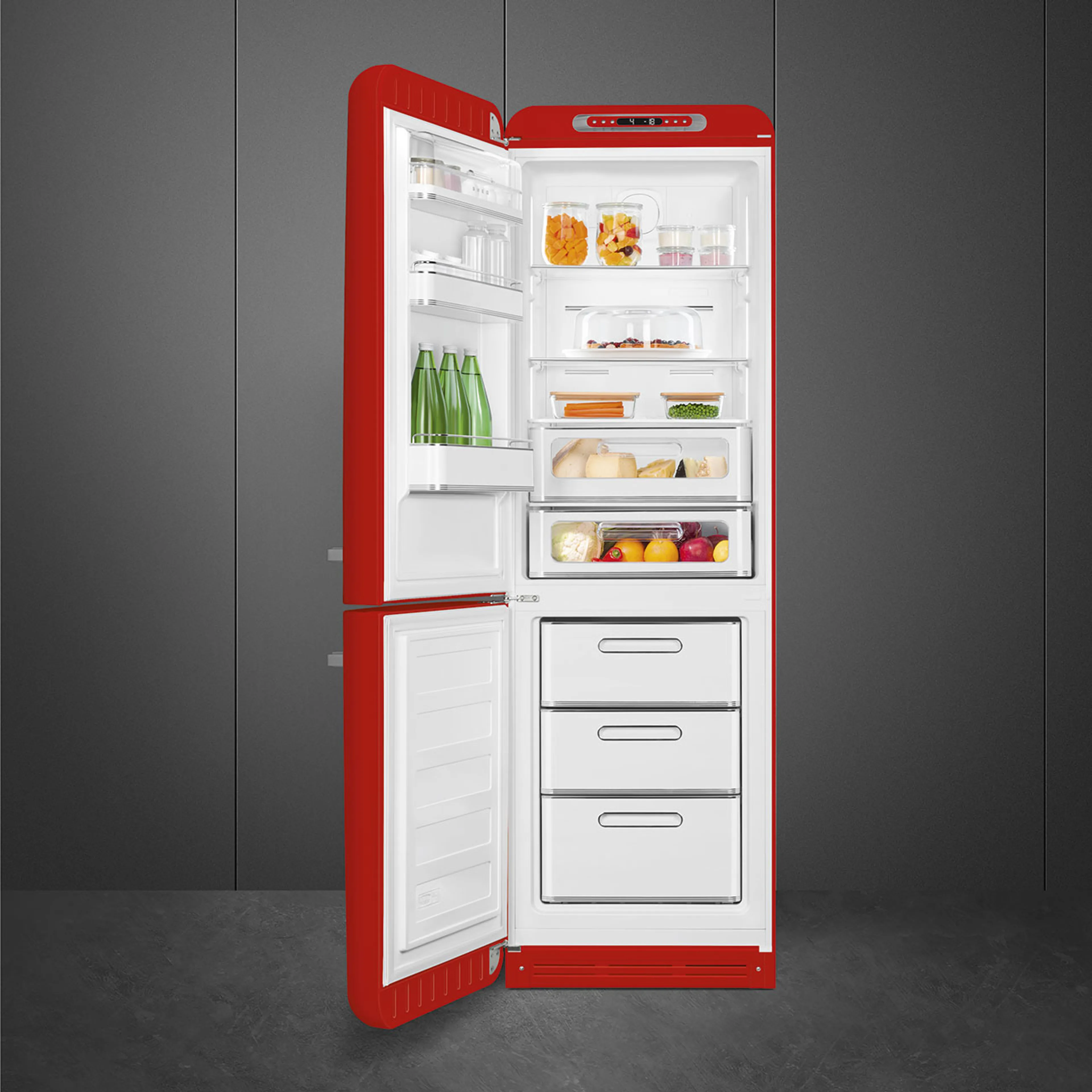 Smeg Combi frigo congélateur FAB32LRD6 image