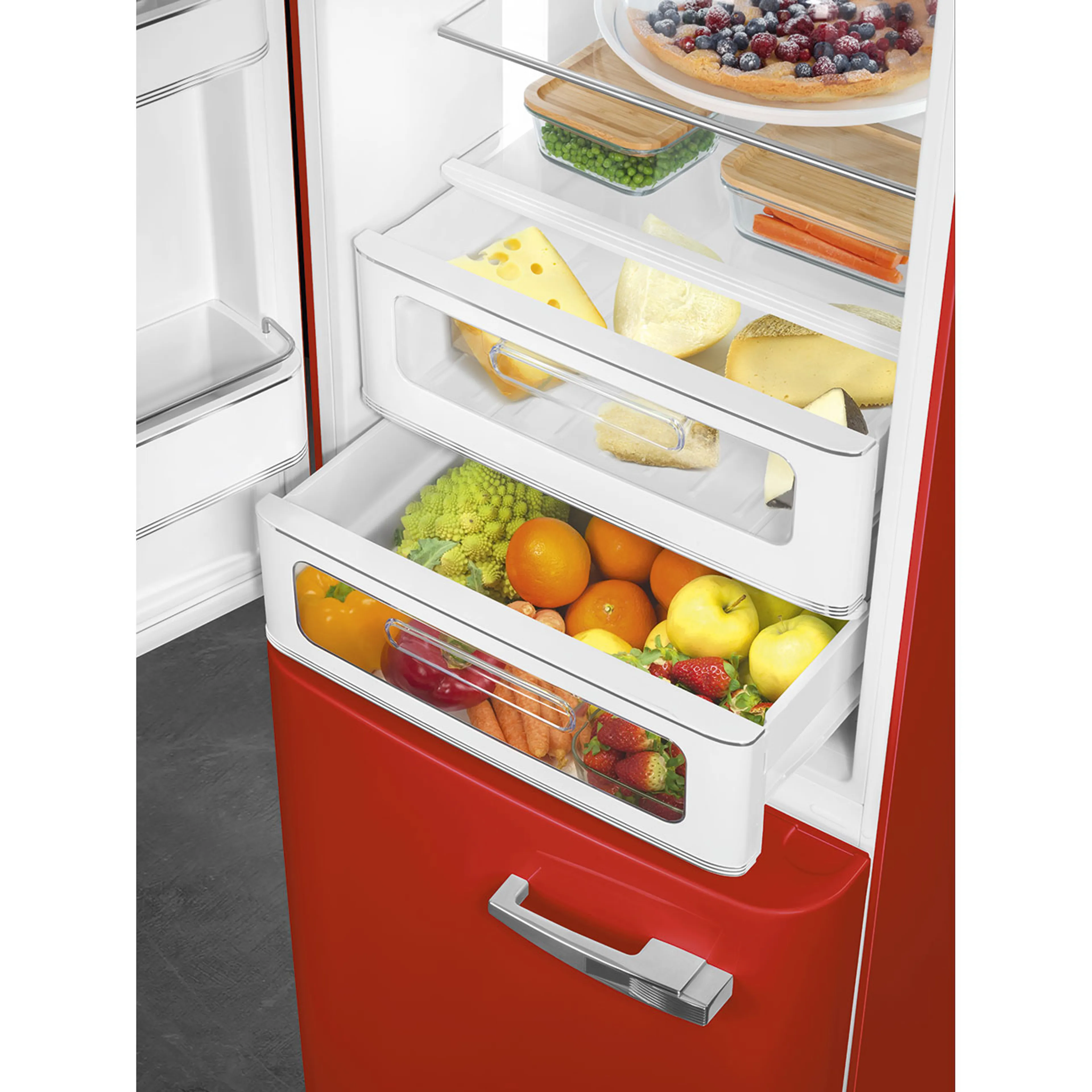 Smeg Combi frigo congélateur FAB32LRD6 image