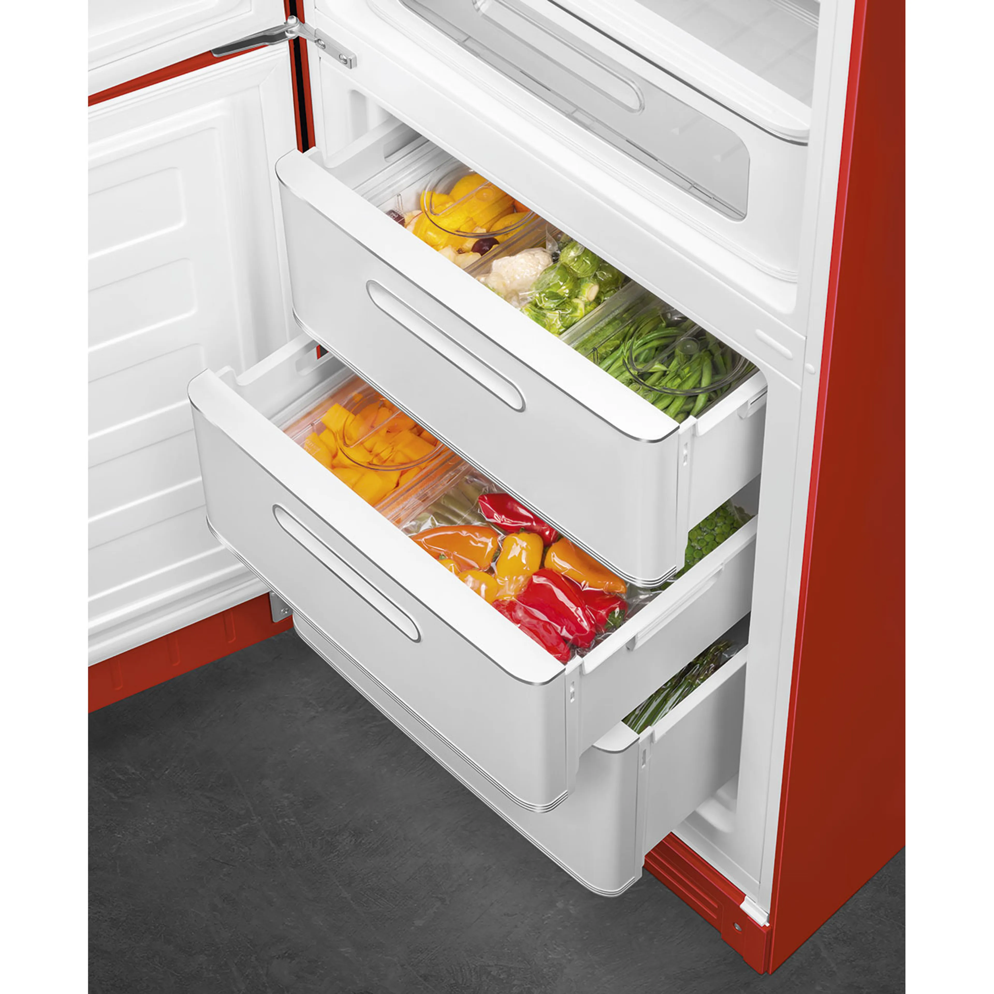 Smeg Combi frigo congélateur FAB32LRD6 image