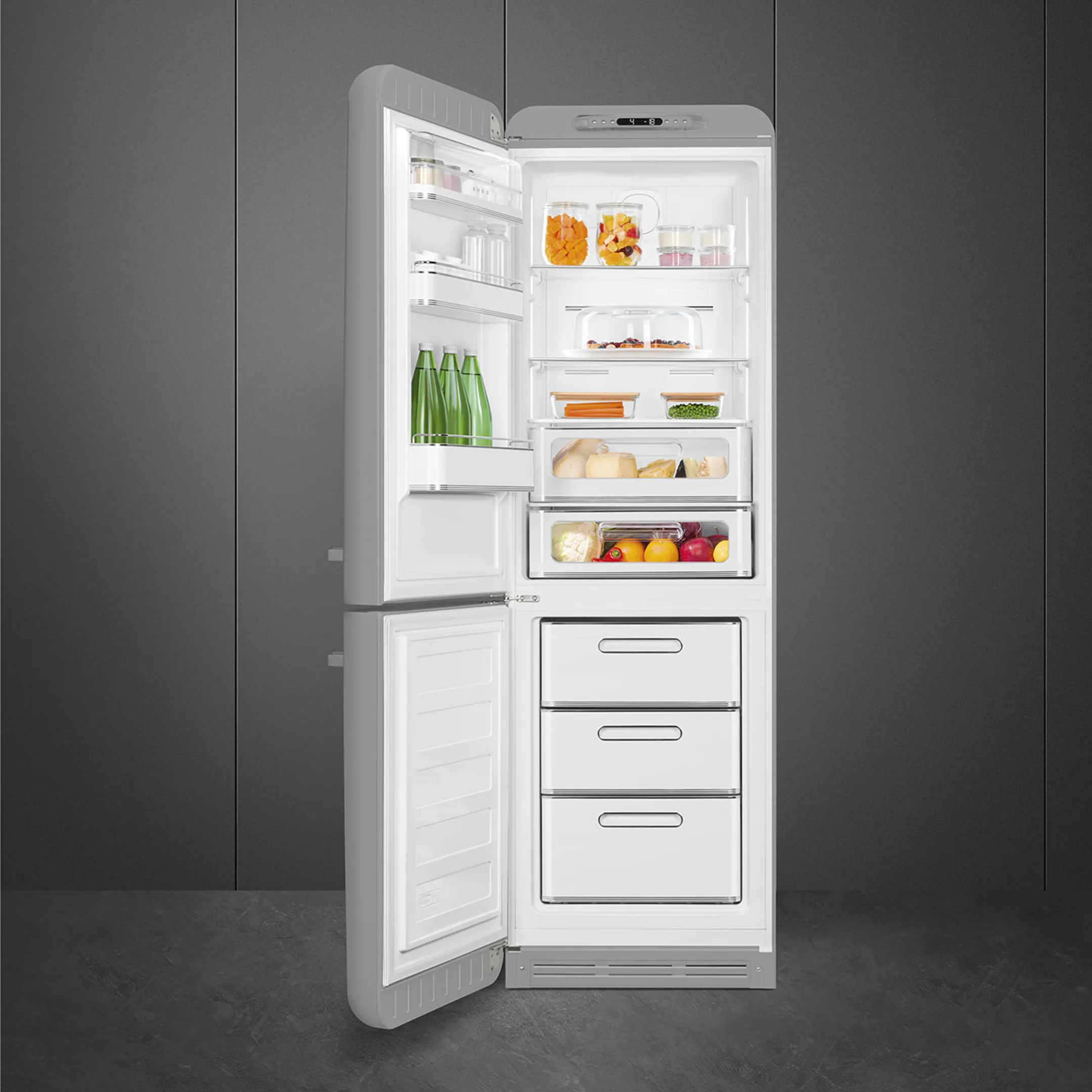 Smeg Combi frigo congélateur FAB32LSV6 image