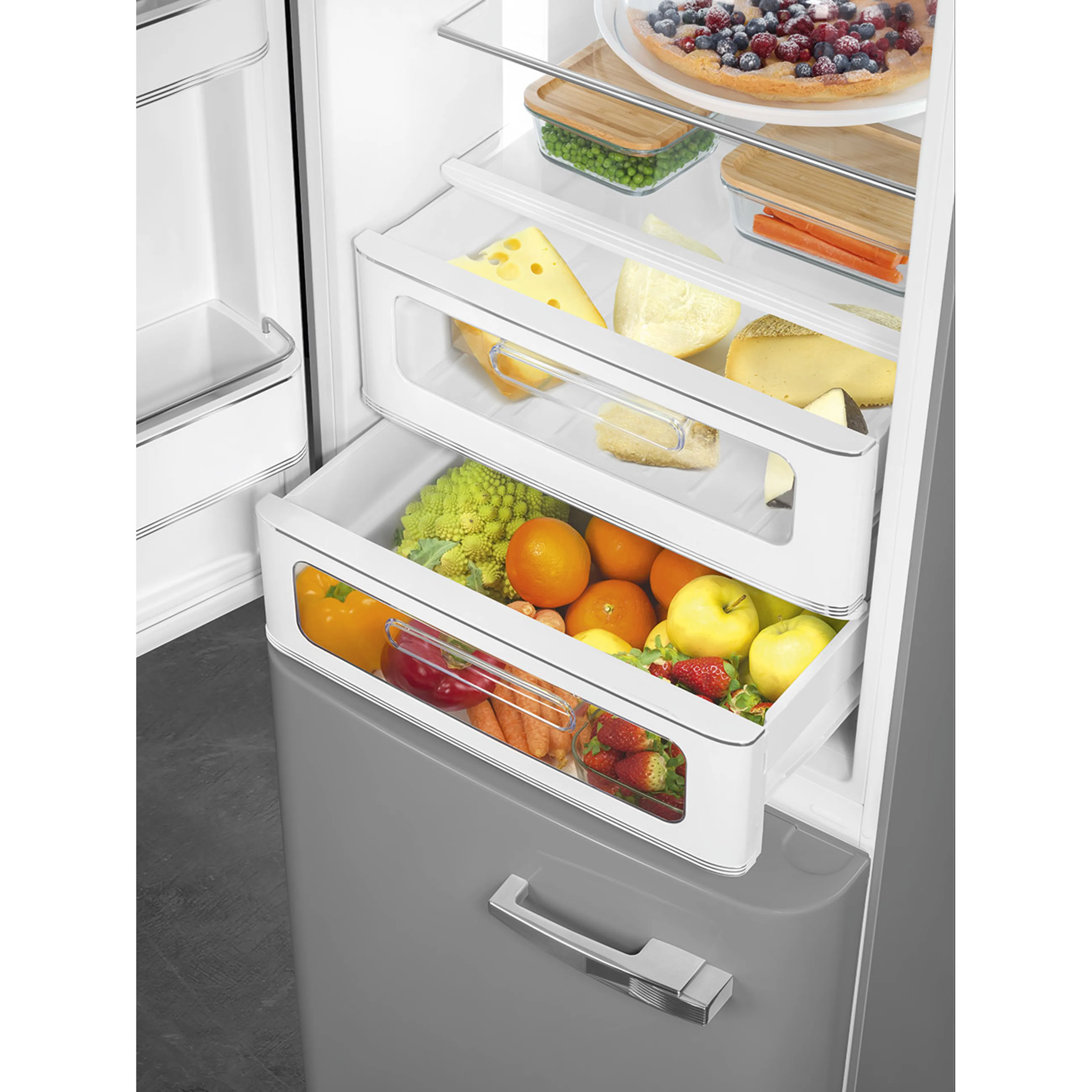 Smeg Combi frigo congélateur FAB32LSV6 image