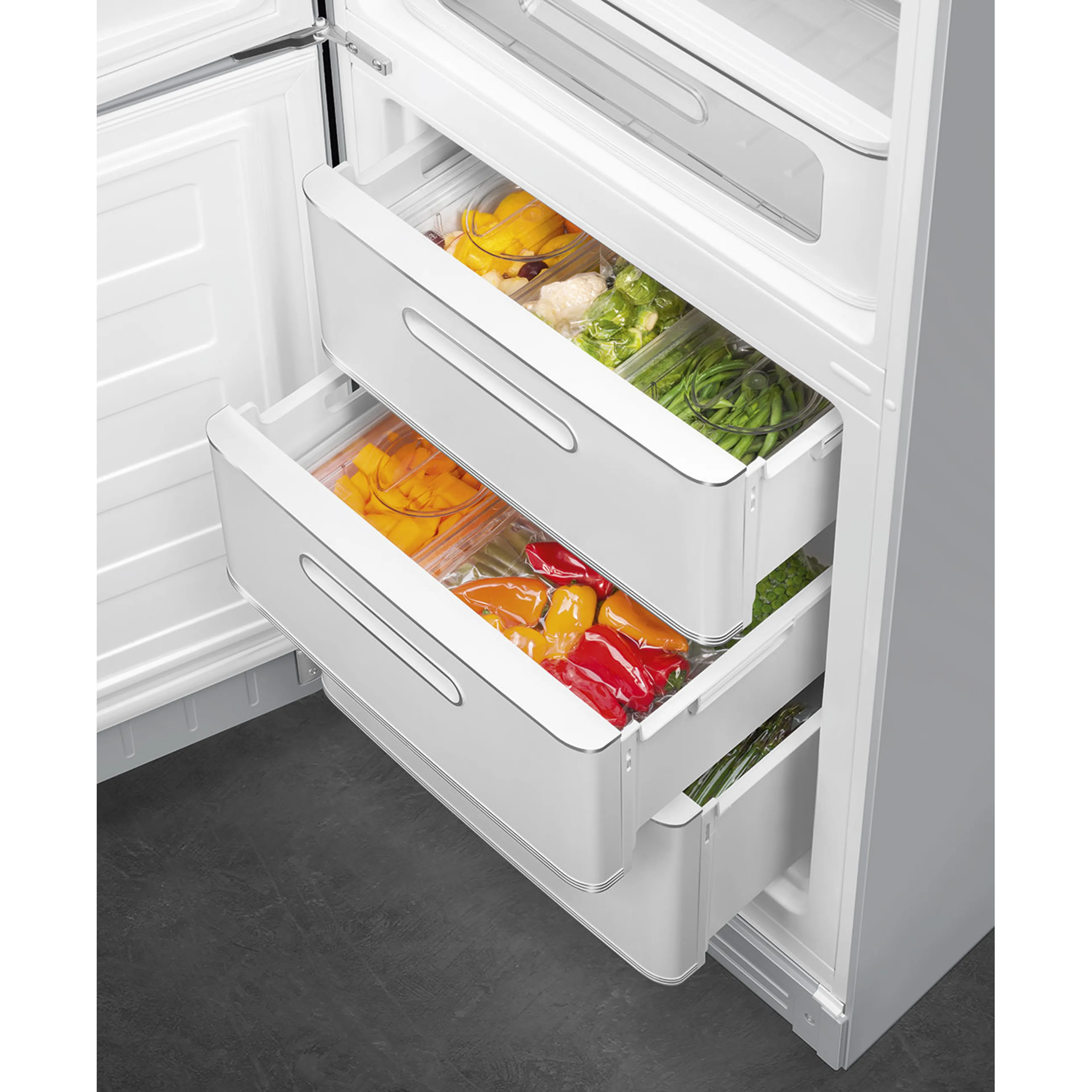 Smeg Combi frigo congélateur FAB32LSV6 image