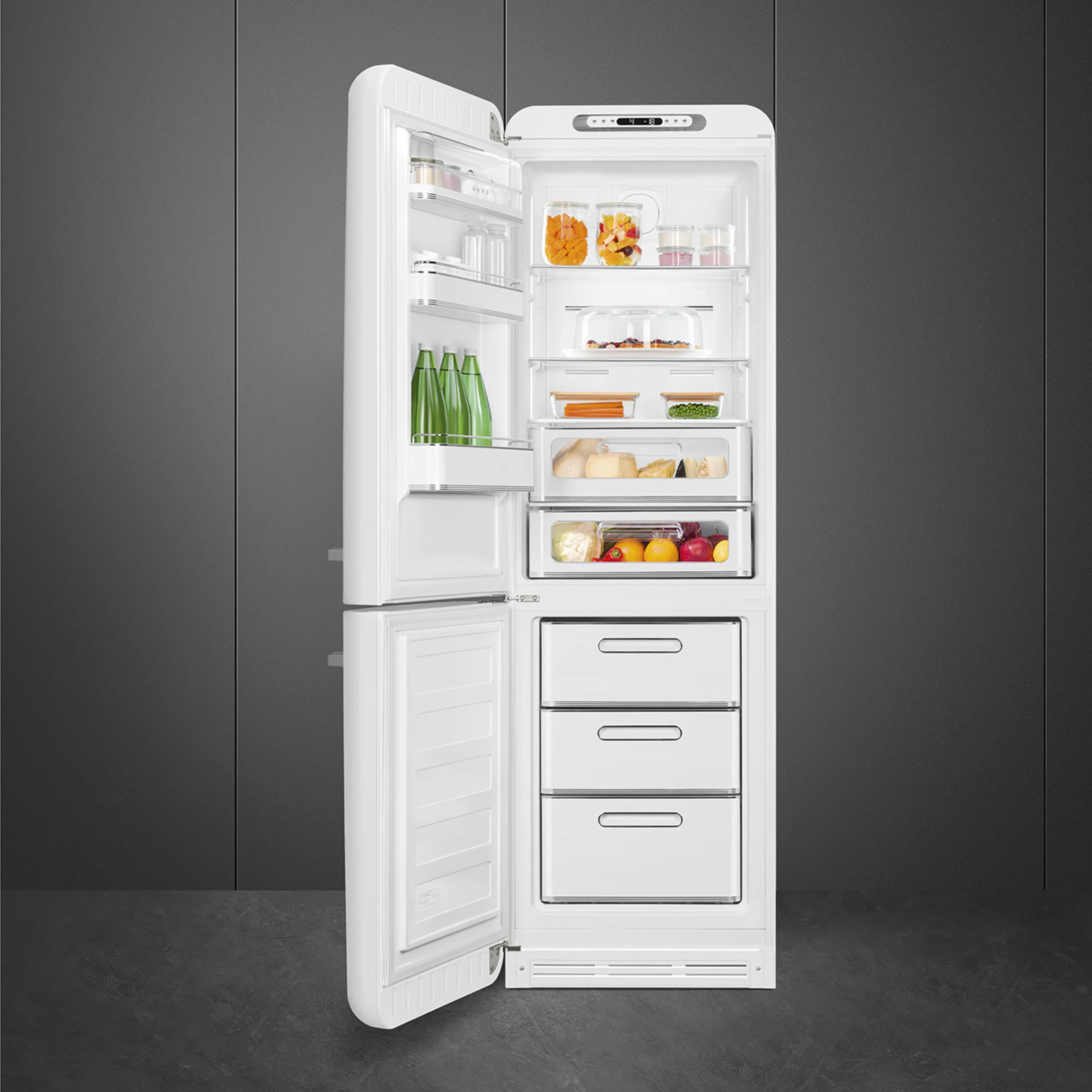 Smeg Combi frigo congélateur FAB32LWH6 image
