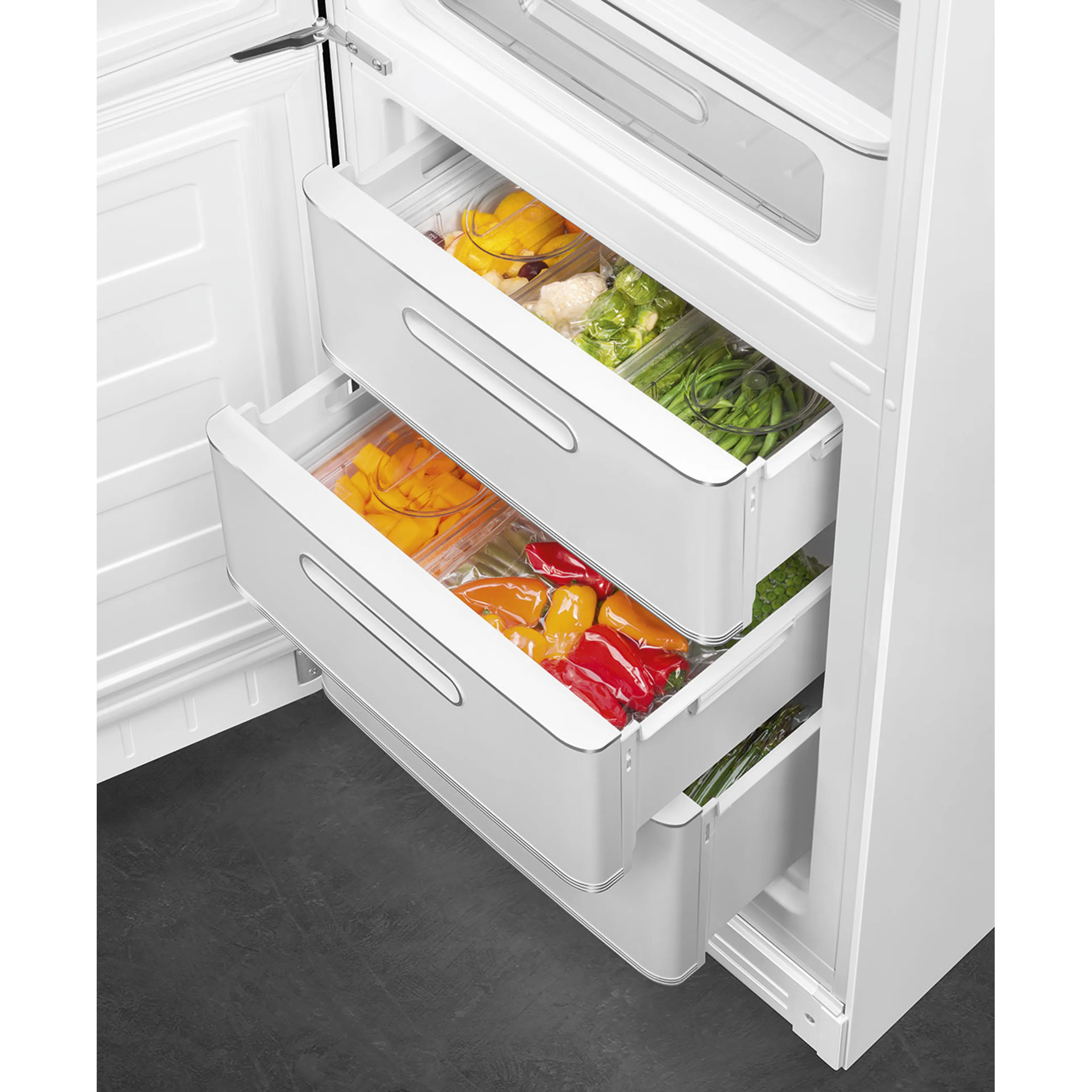 Smeg Combi frigo congélateur FAB32LWH6 image
