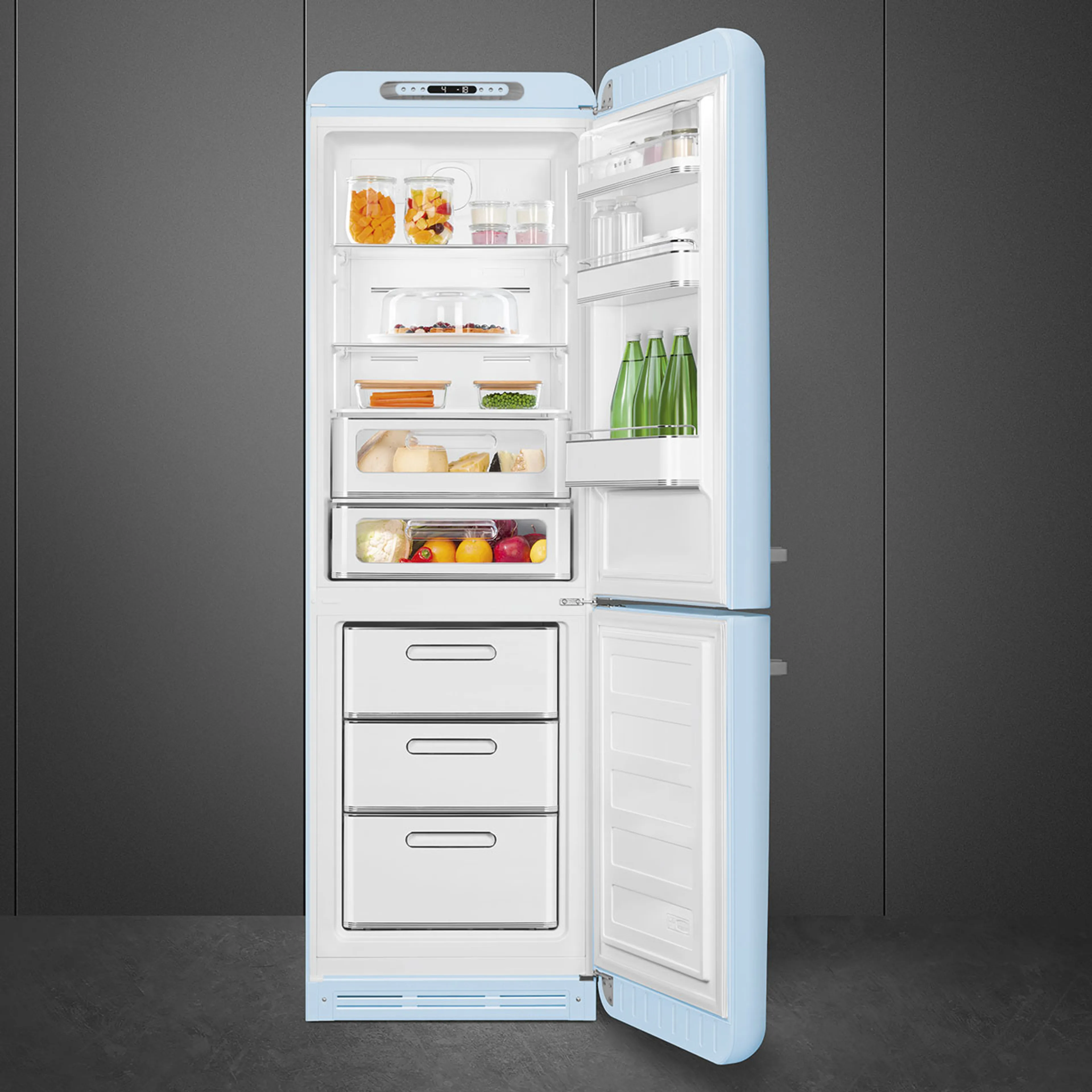 Smeg Combi frigo congélateur FAB32RPB6 image