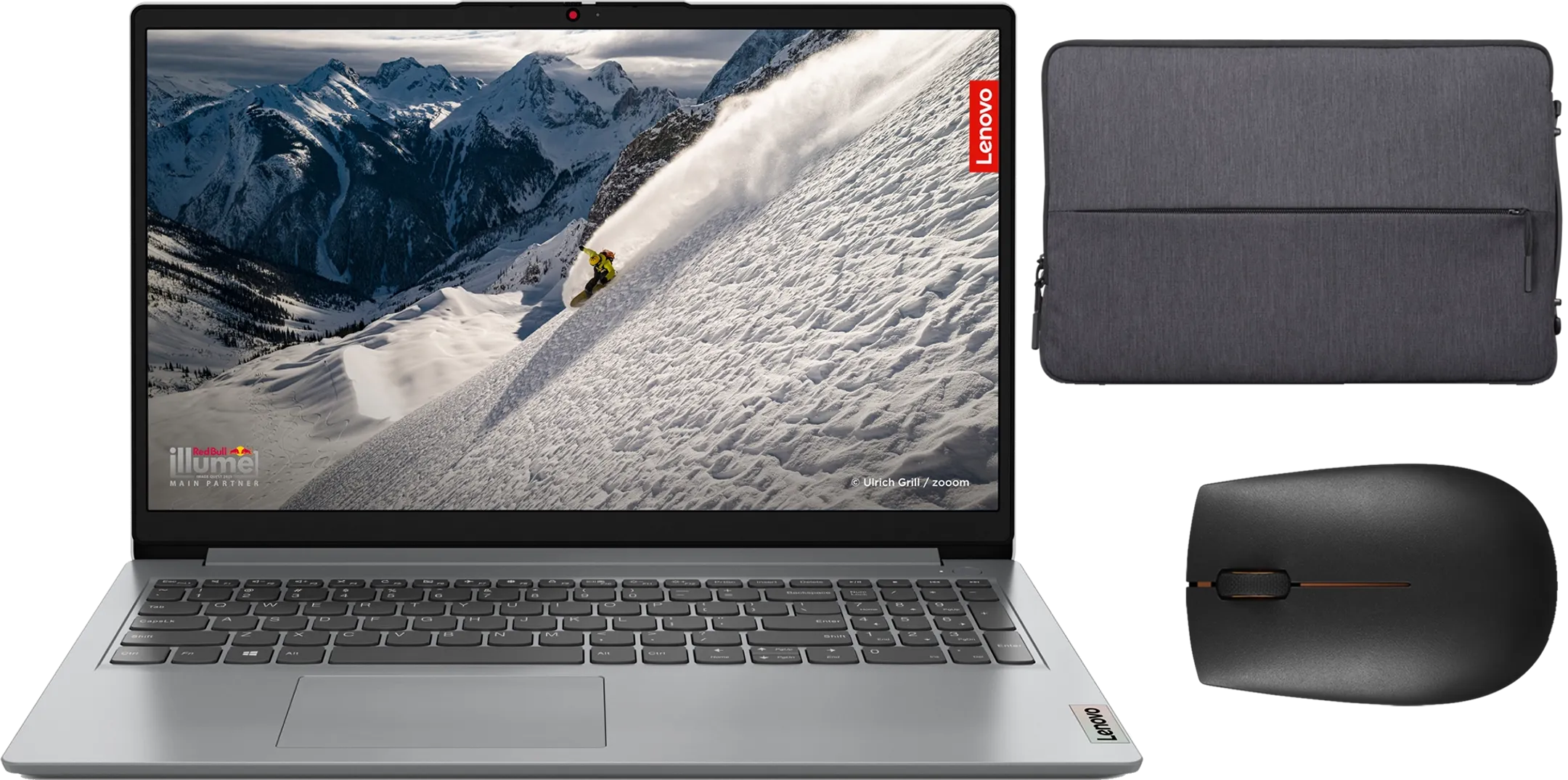 Lenovo Offre groupée IdeaPad 1 15ALC7 82R4010KMB + souris + housse image