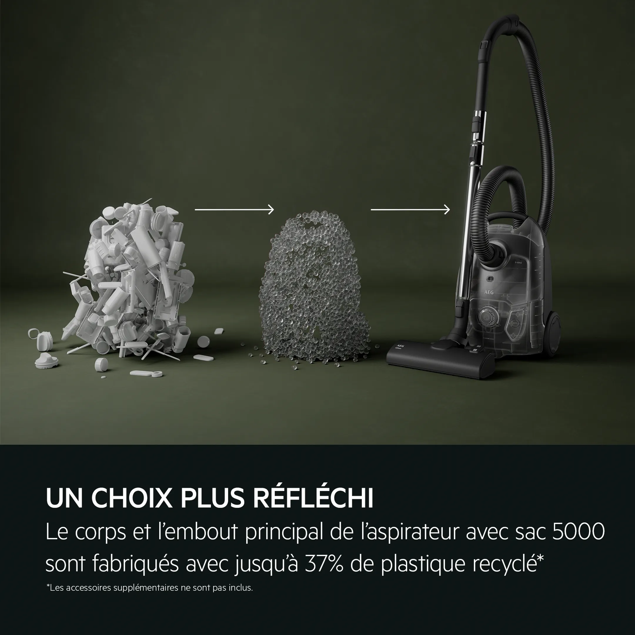 AEG Aspirateur avec sac AB51A3DG image