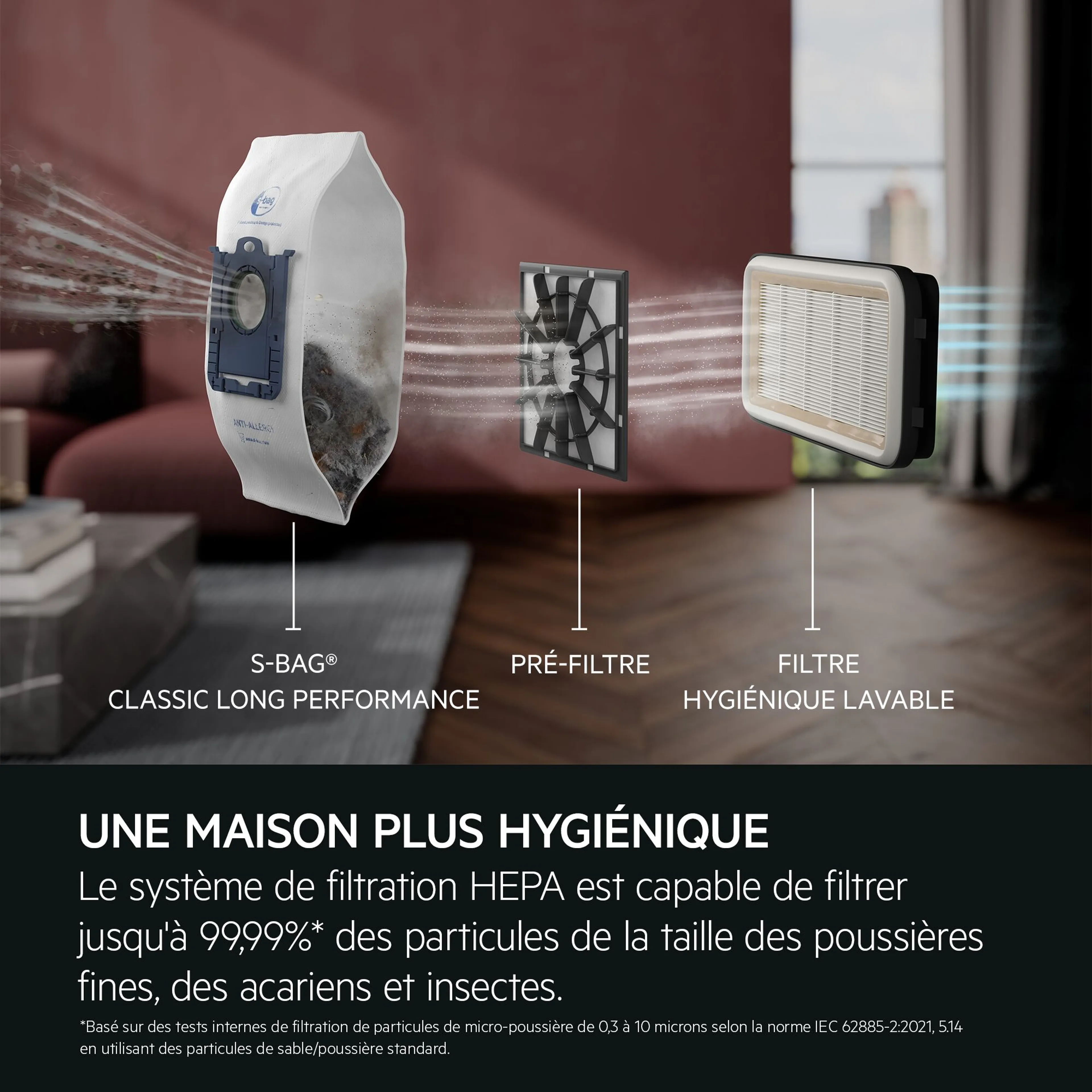 AEG Aspirateur avec sac AB51A3DG image