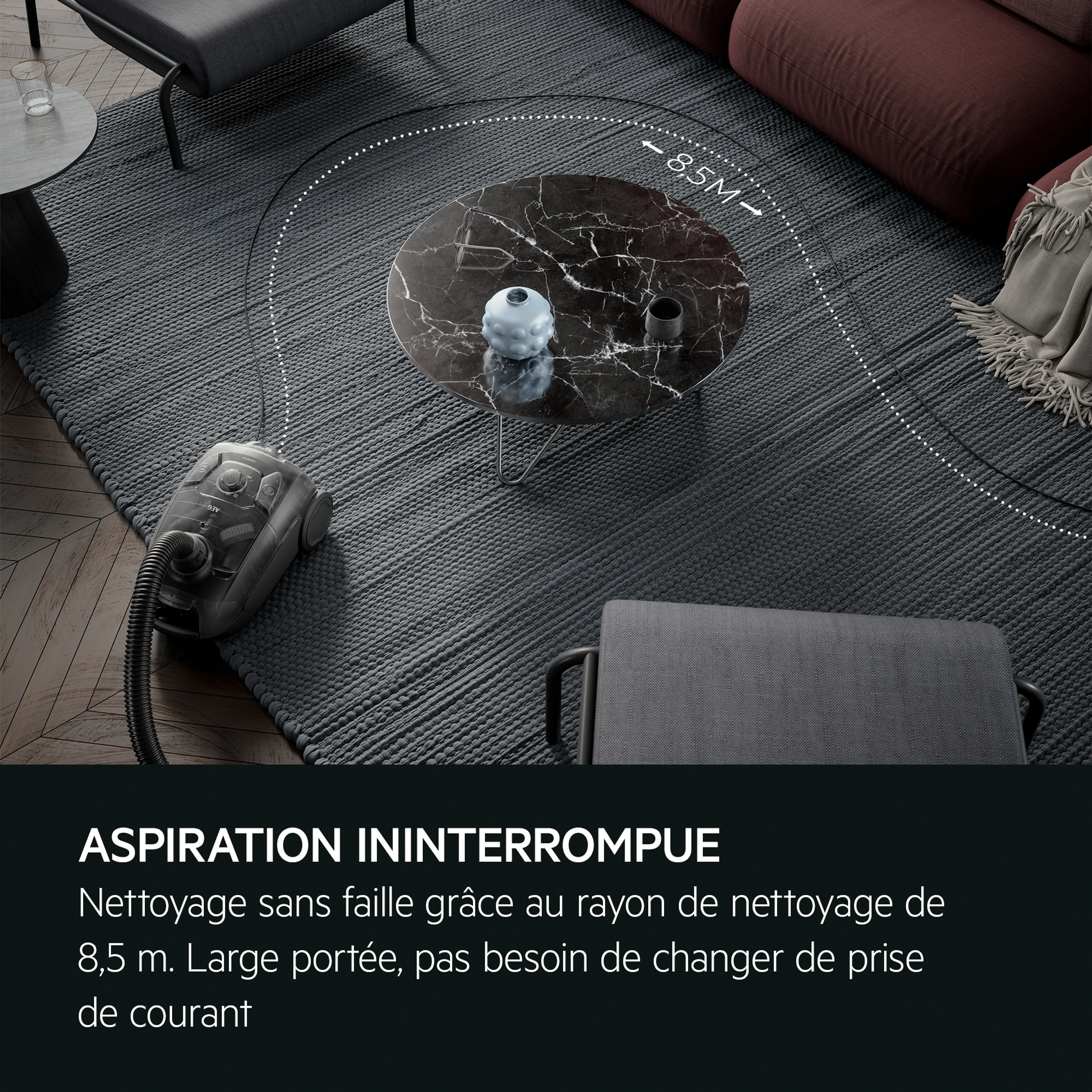 AEG Aspirateur avec sac AB51A3DG image