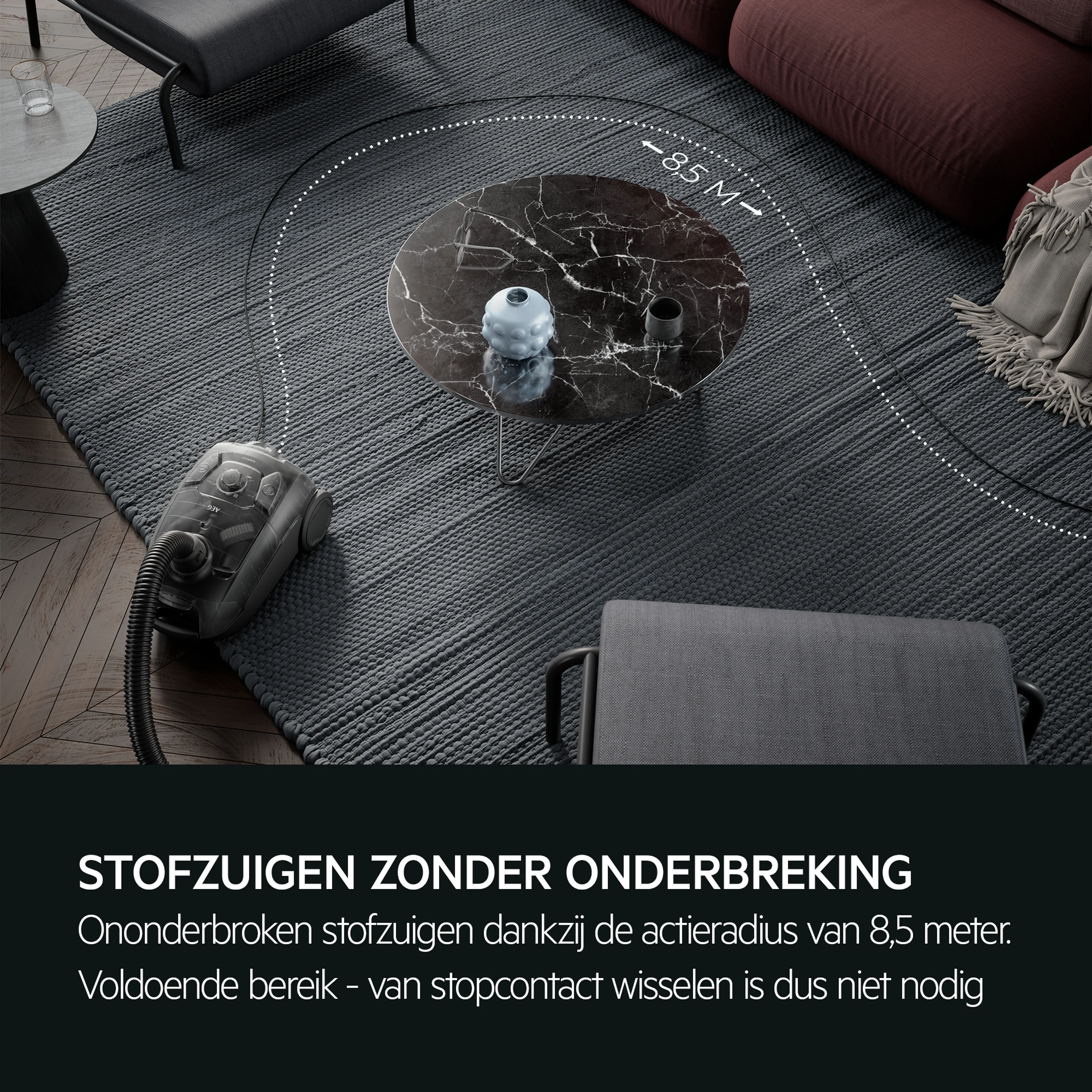 AEG Stofzuiger met zak AB51A3DG image
