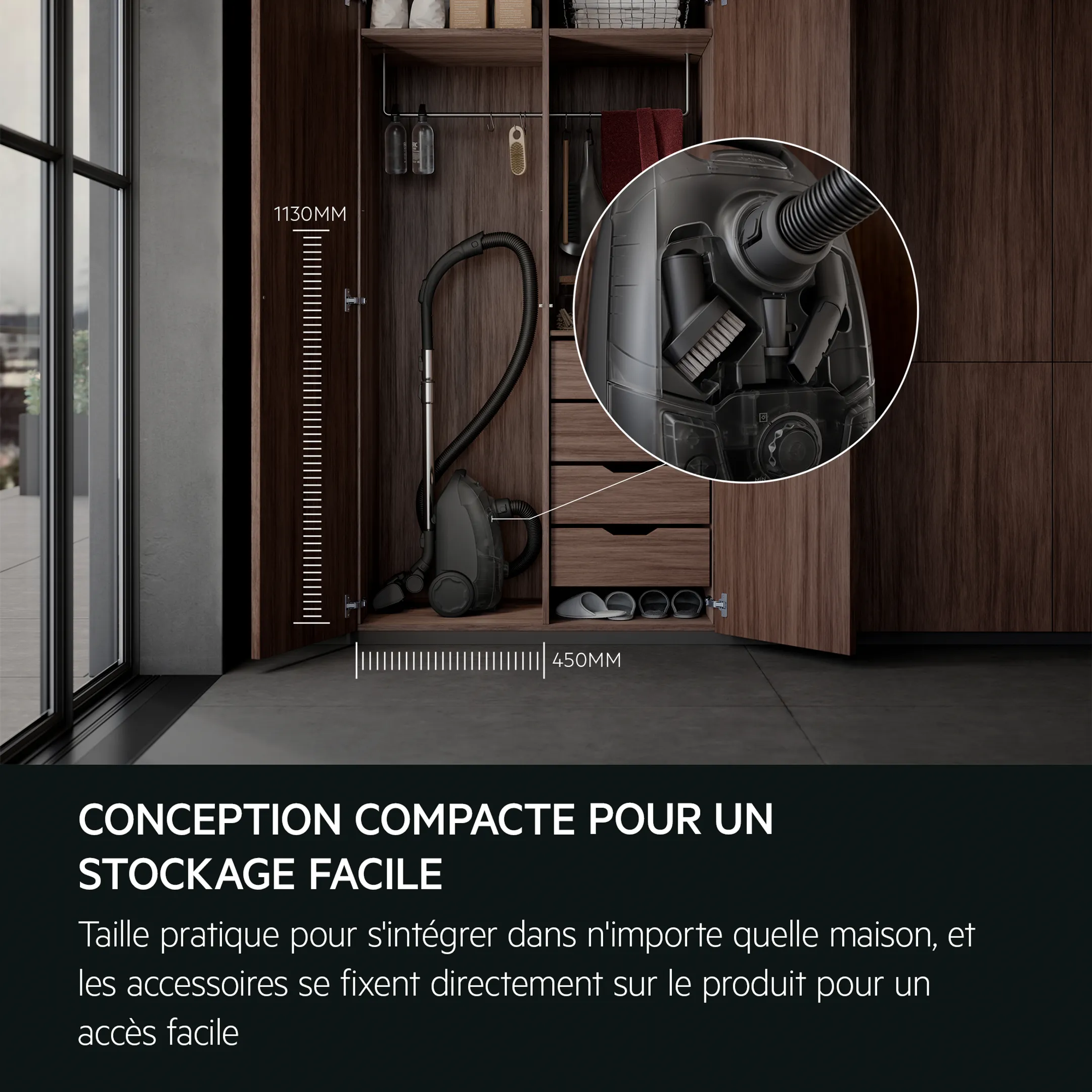 AEG Aspirateur avec sac AB51A3DG image