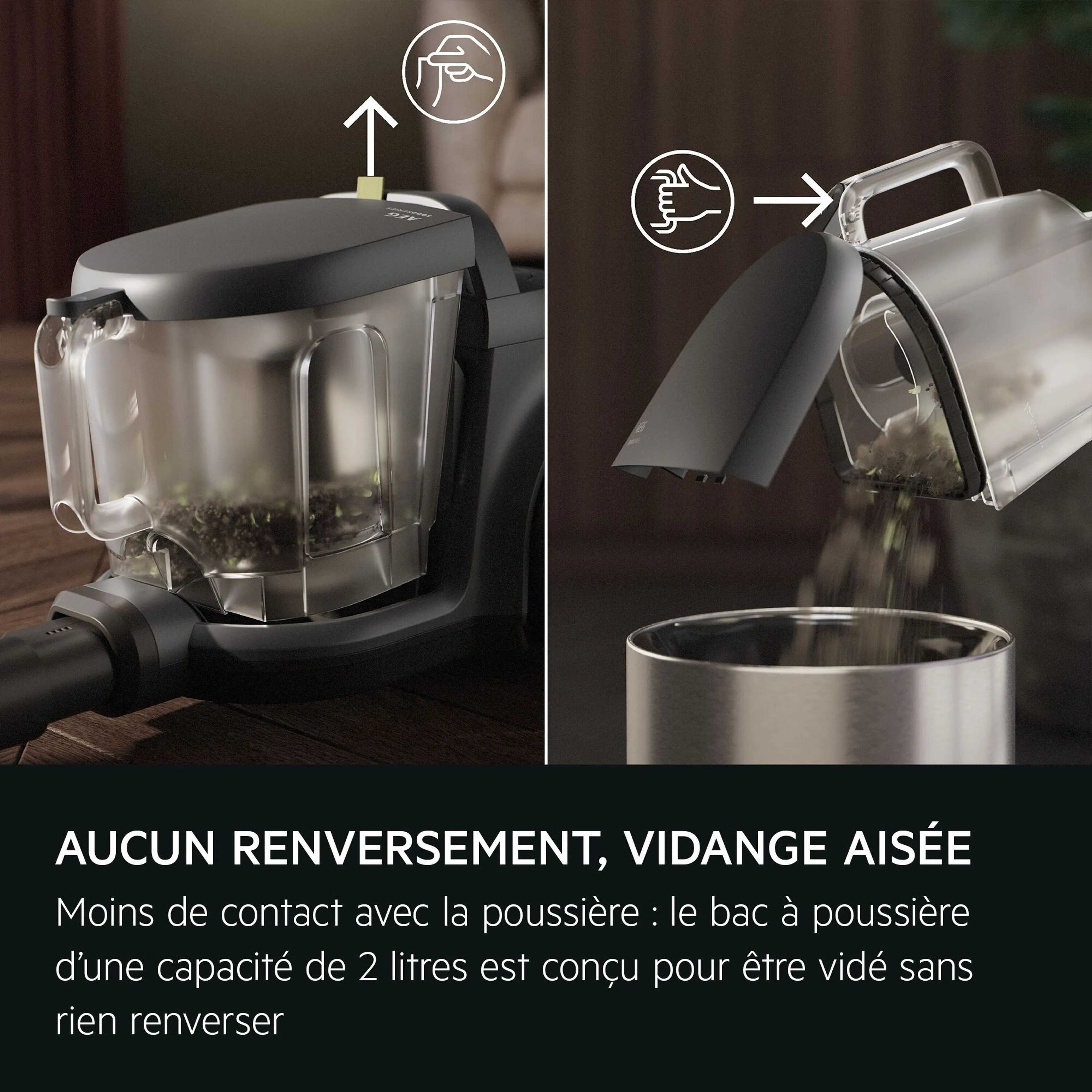 AEG Aspirateur sans sac Clean 3000 AL31C1DG image