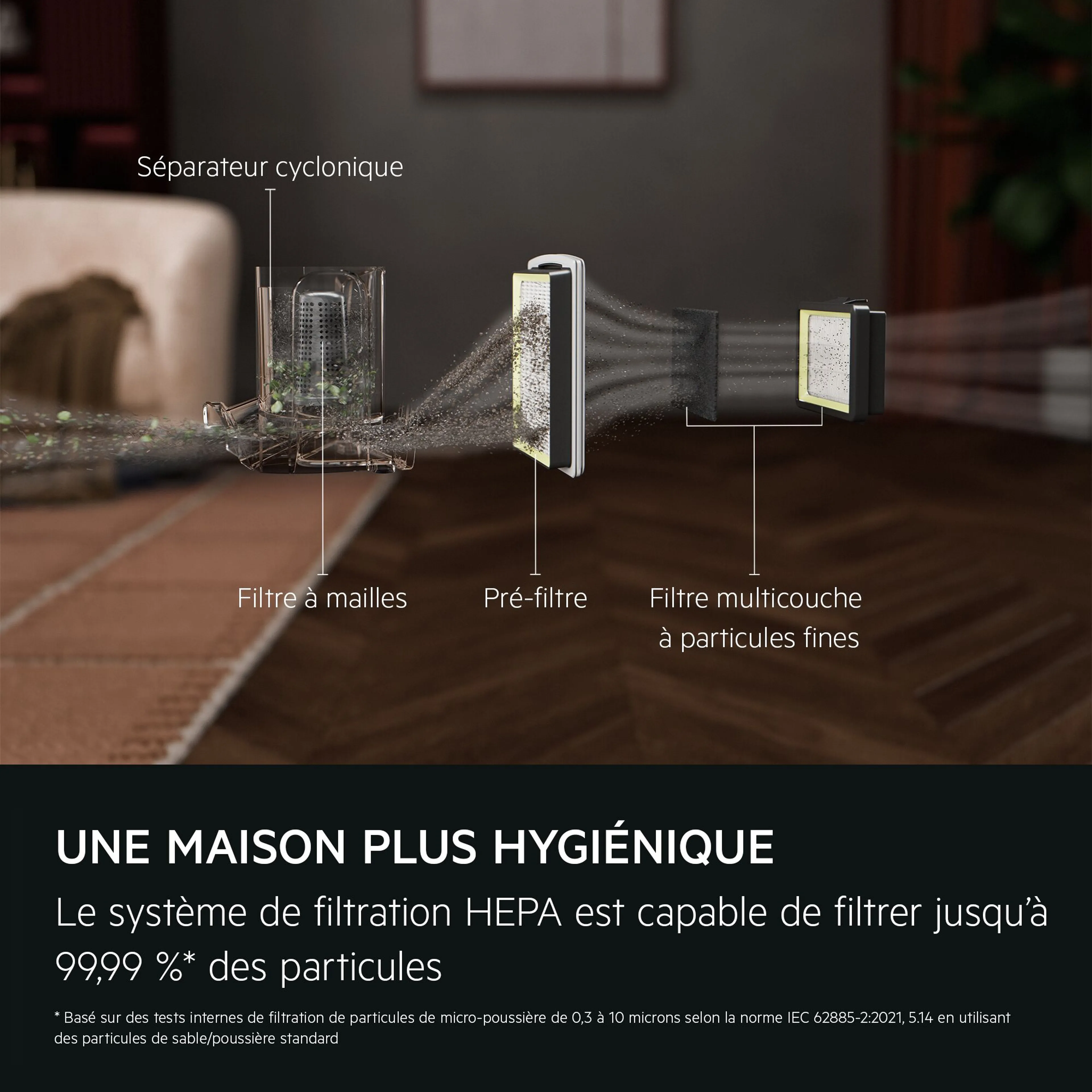 AEG Aspirateur sans sac Clean 3000 AL31C1DG image