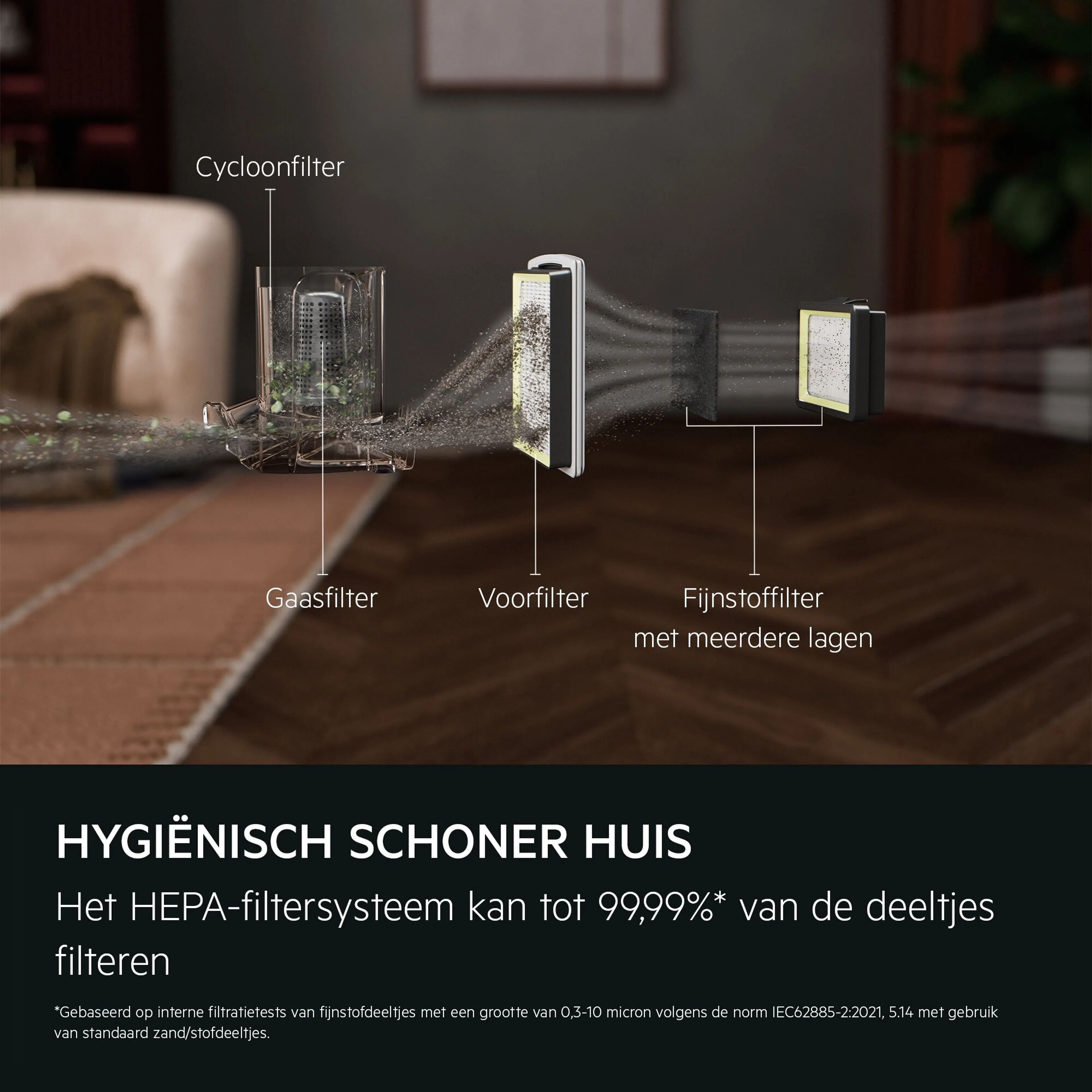 AEG Stofzuiger zonder zak Clean 3000 AL31C1DG image