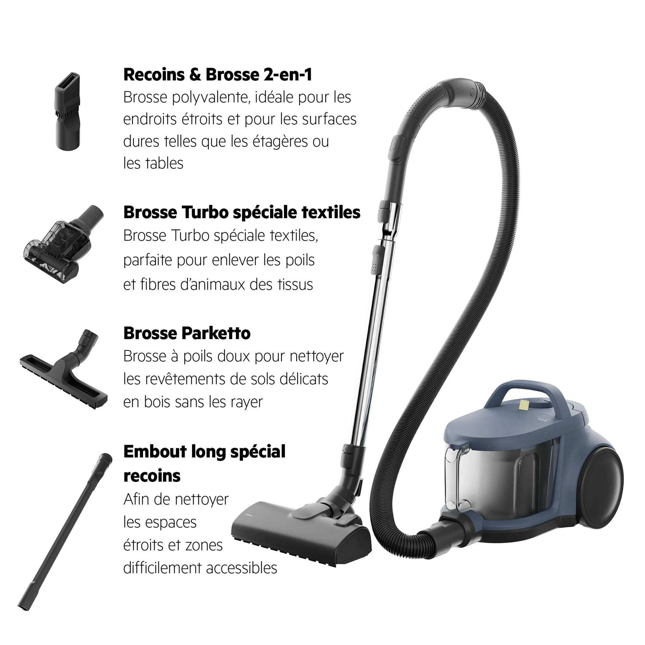 AEG Aspirateur sans sac Animal 5000 AL51A3LDB image