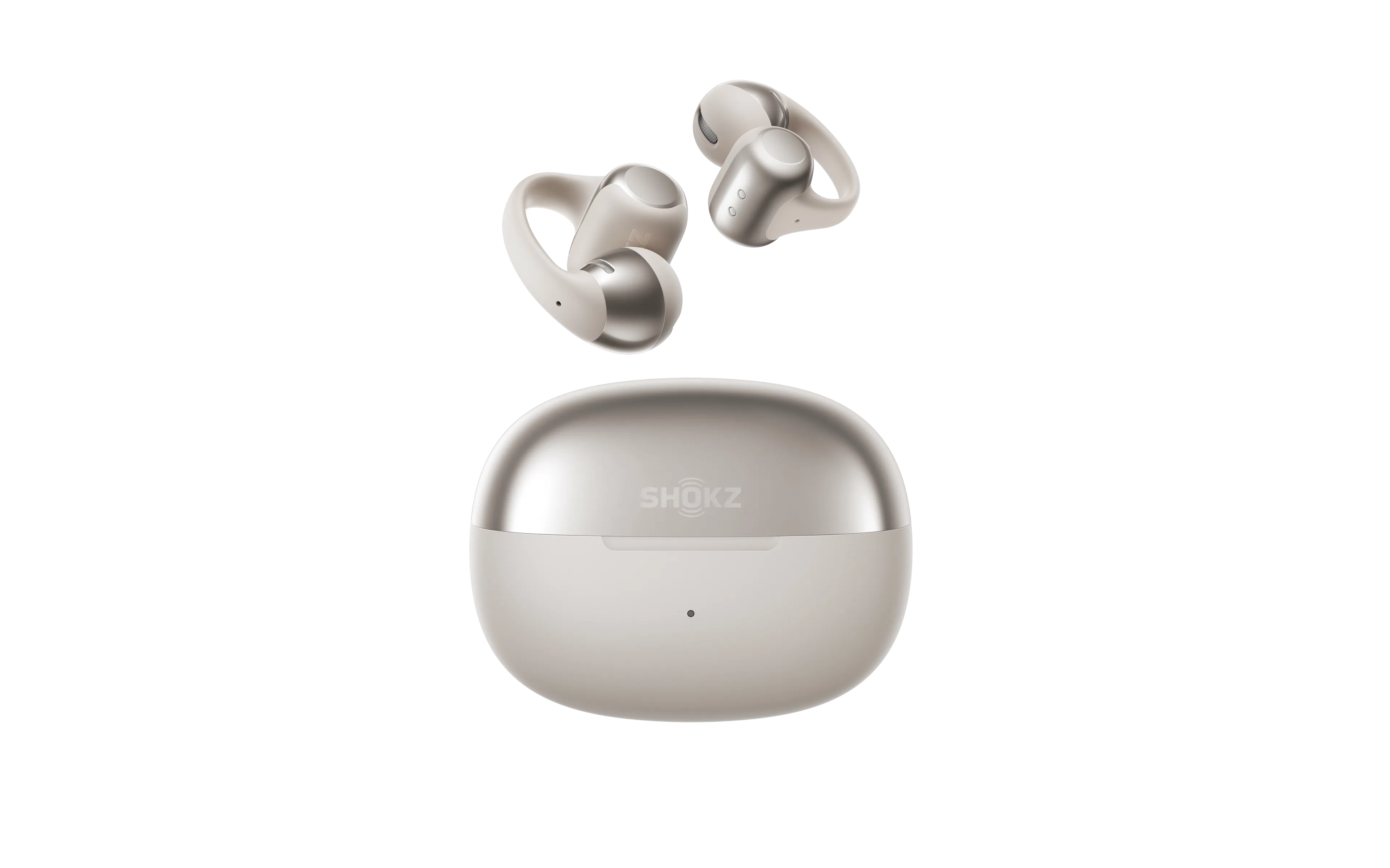 Shokz OpenDots ONE oortjes - Zilver image