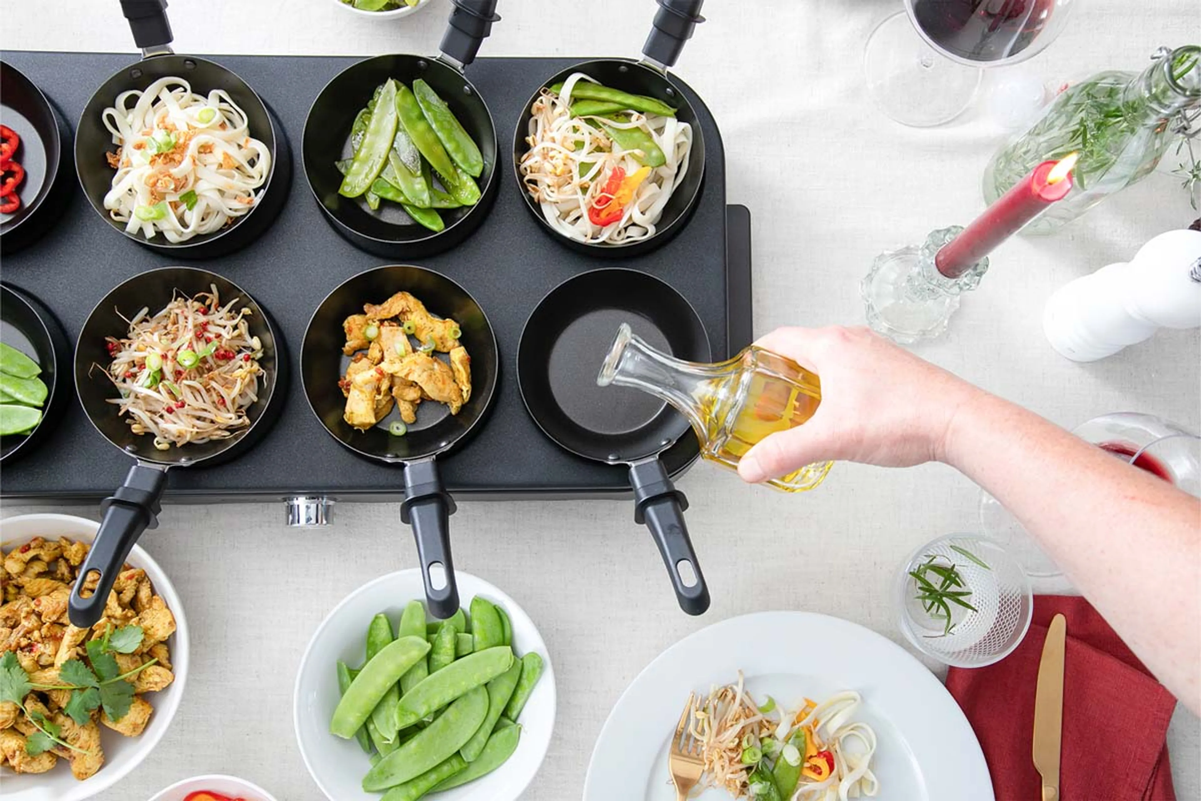 FRITEL Gourmet-Wok-Pancake maker GWP 2560 image