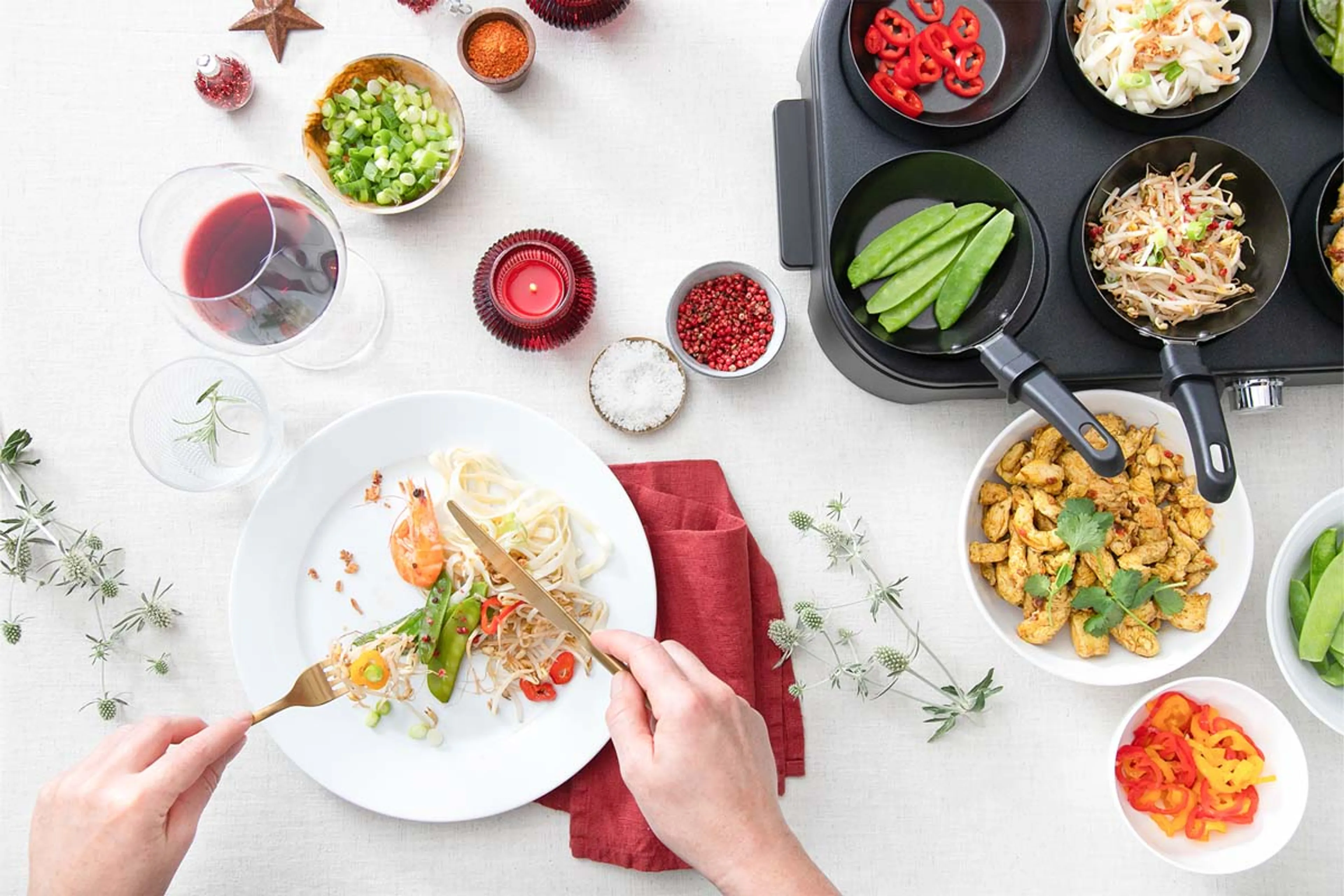 FRITEL Gourmet-Wok-Pancake maker GWP 2560 image