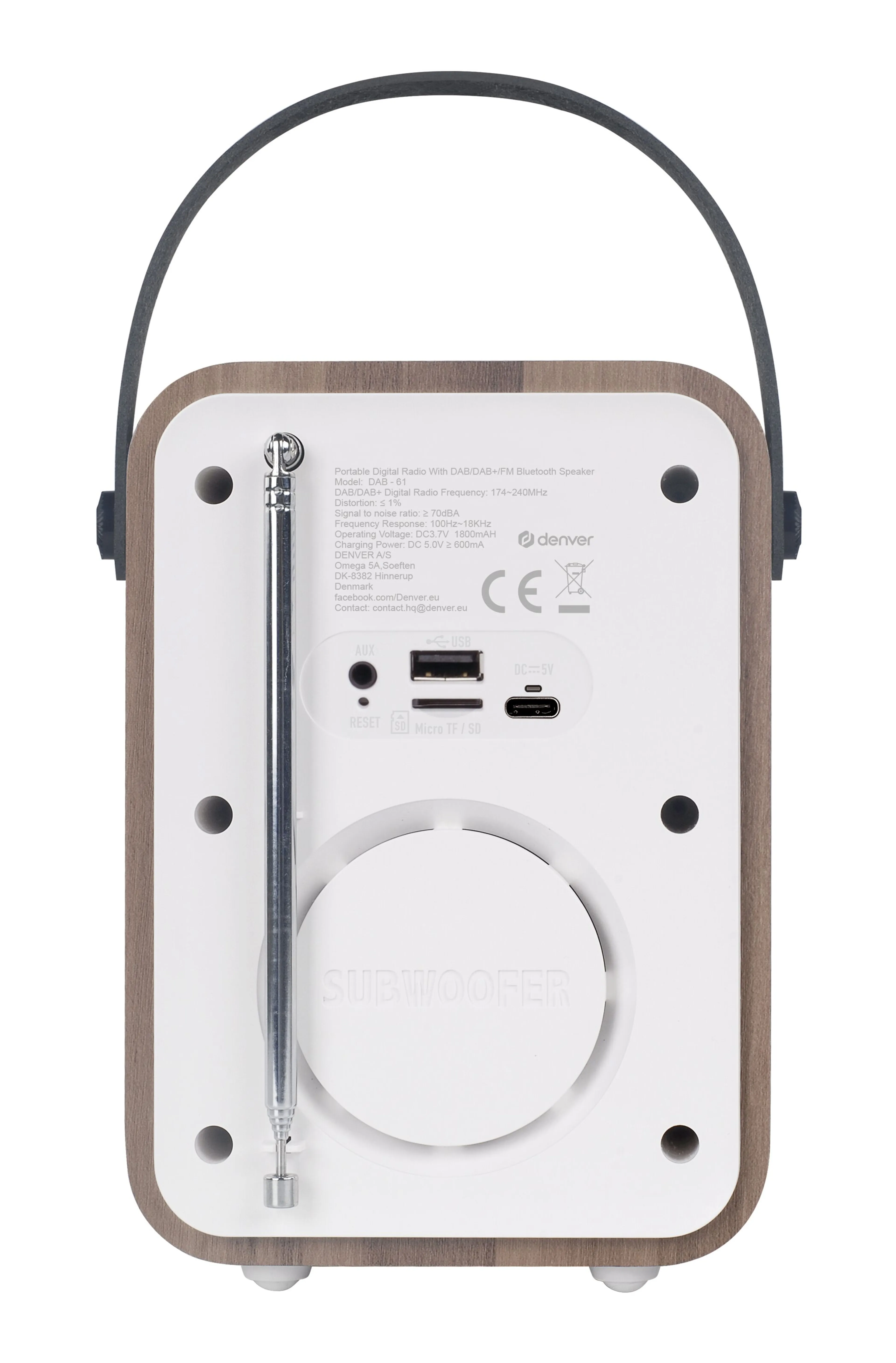 Denver DAB+ radio DAB-61 image