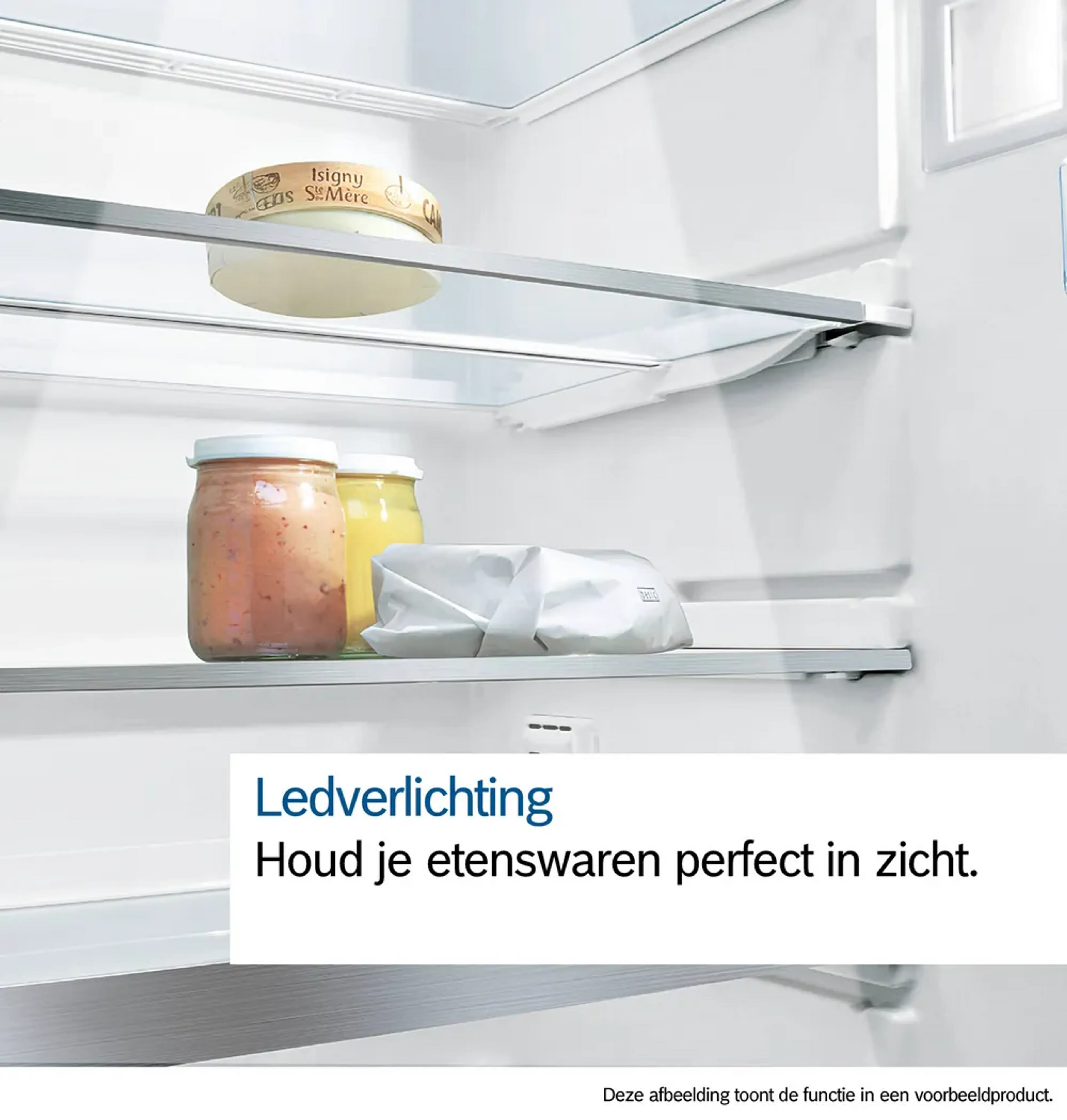 Bosch Koelkast met diepvries KGN33NSDB image