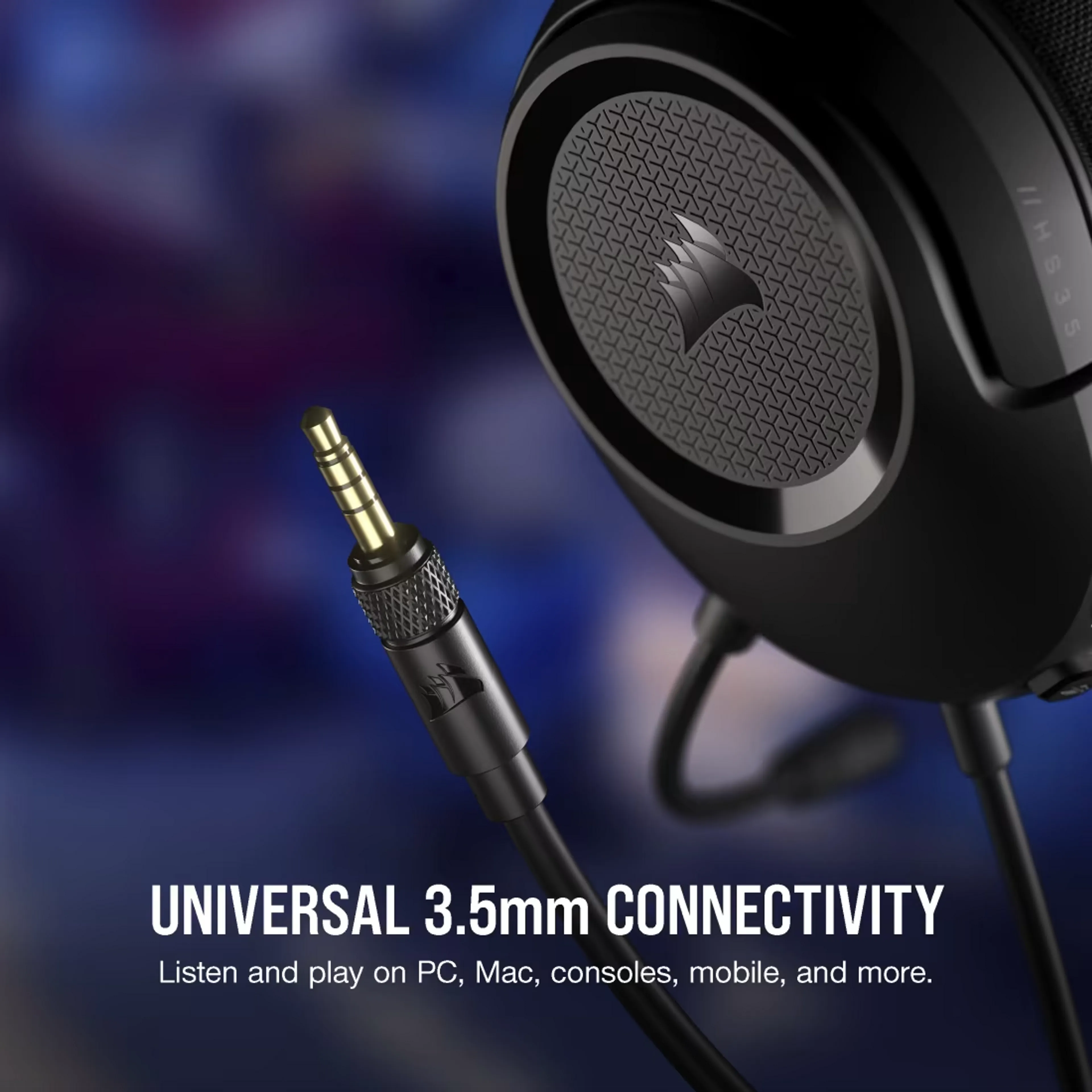 Corsair Casque Gaming HS35 V2 - Noir image
