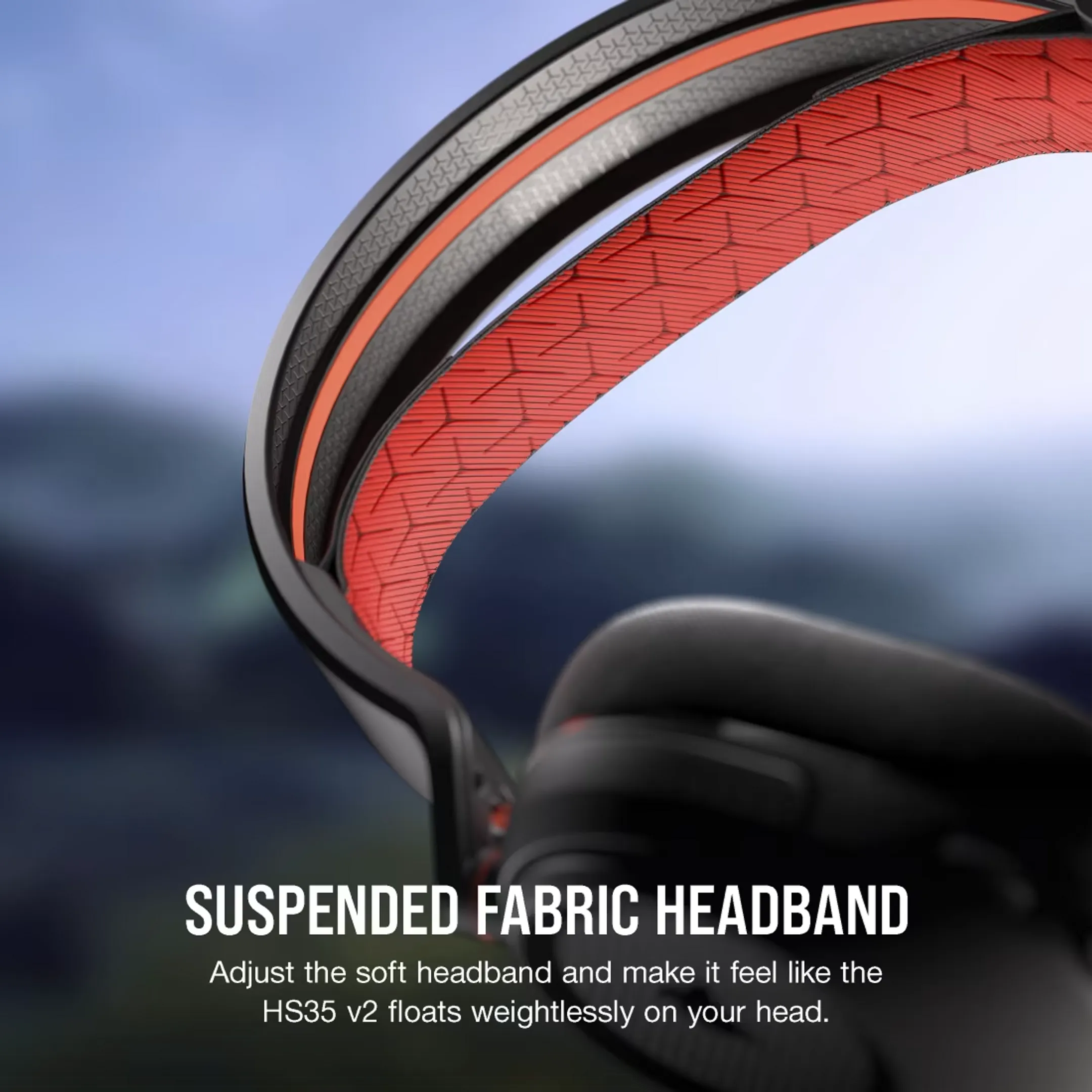 Corsair Gaming headset HS35 V2 - Zwart image