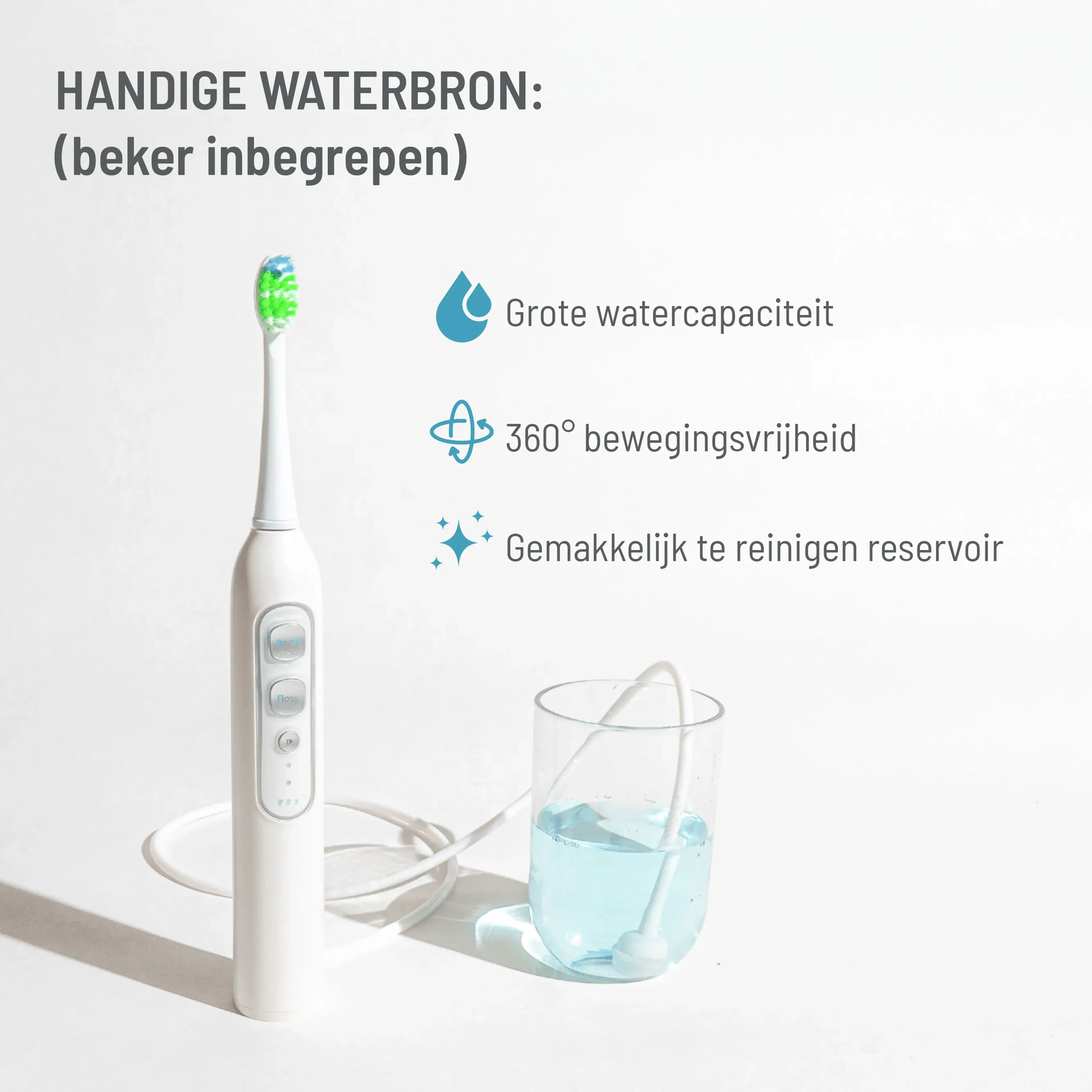 HAEPI Elektrische tandenborstel 3-in-1 Julia image