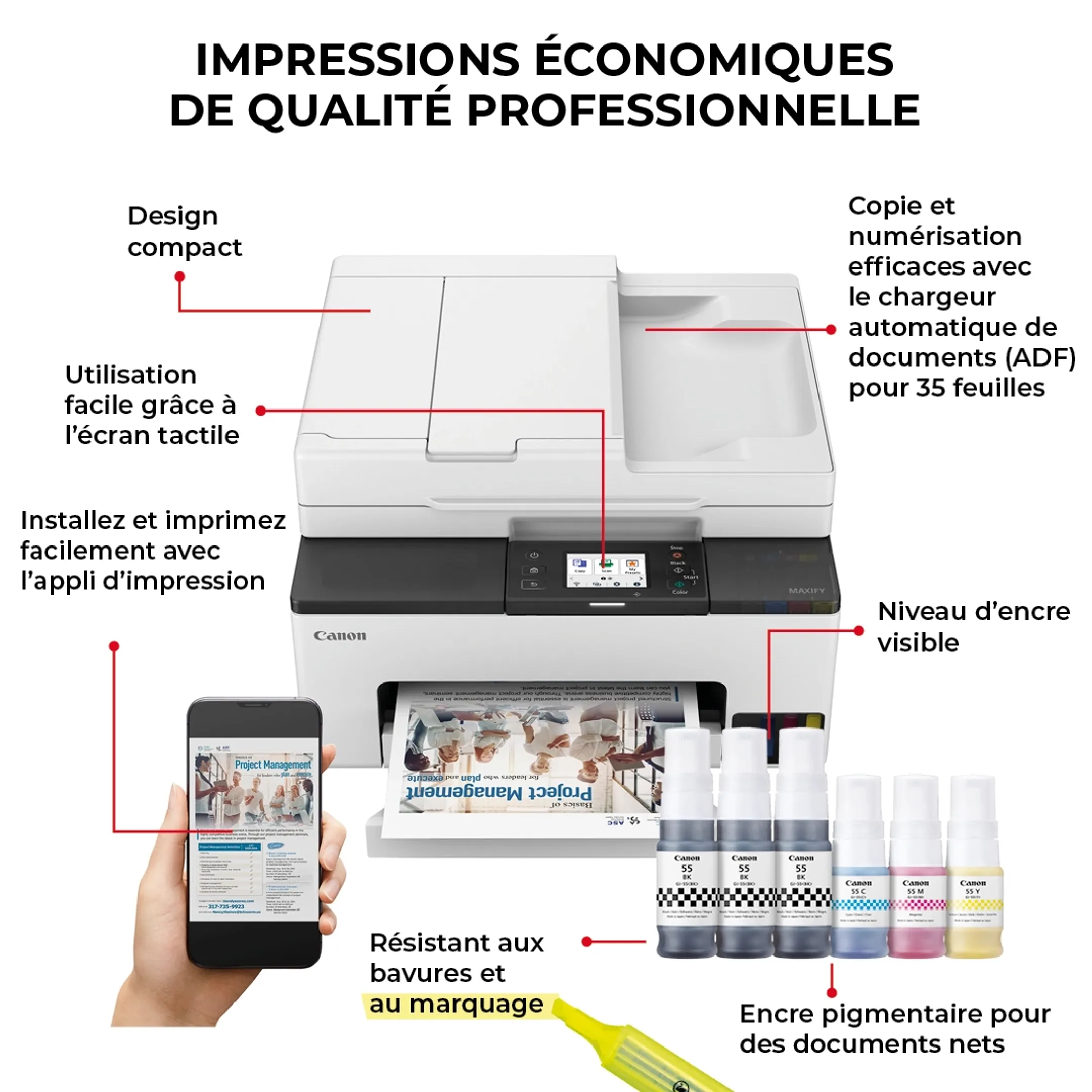 Canon MAXIFY GX2050 MegaTank Home Office image