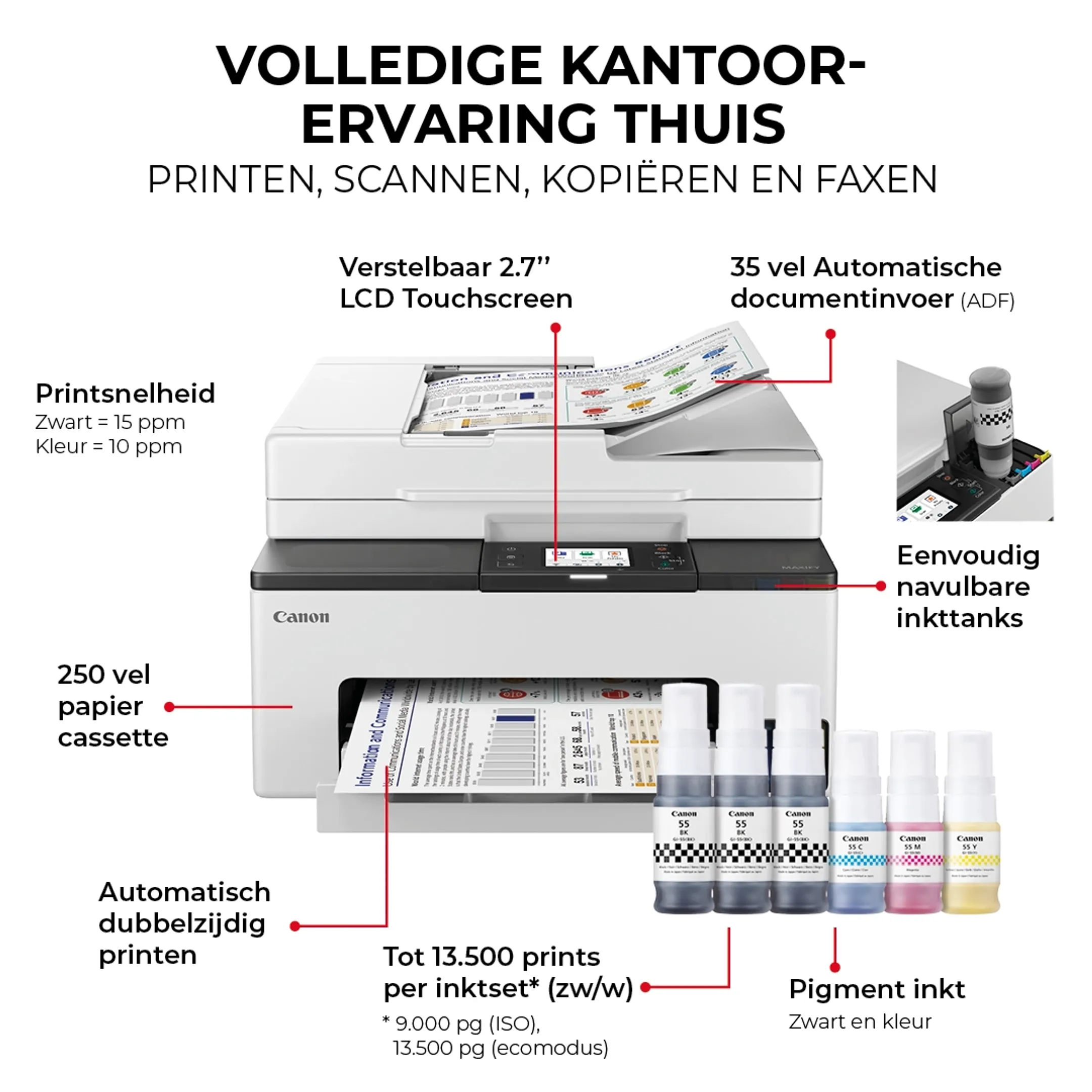 Canon MAXIFY GX2050 MegaTank Home Office image