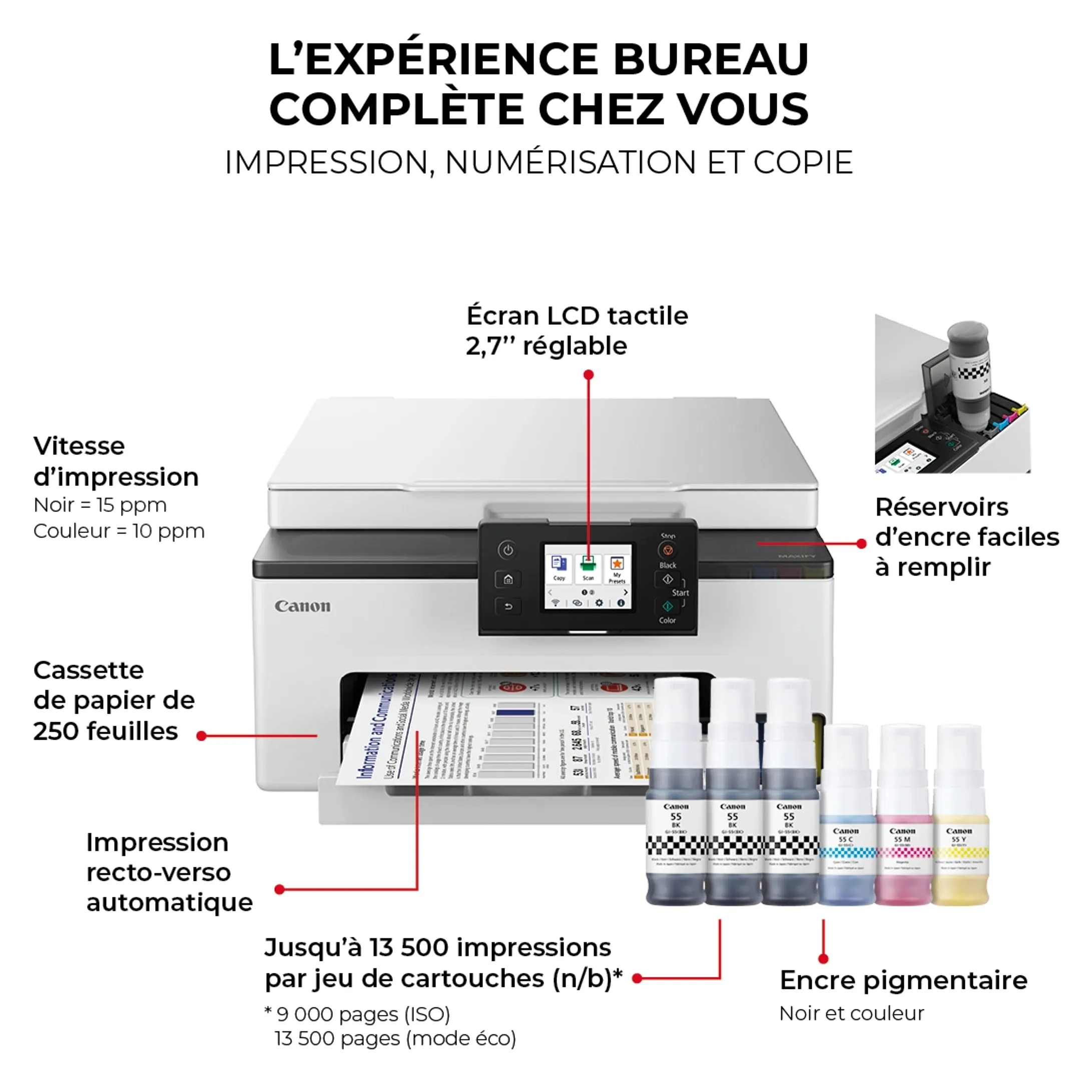 Canon MAXIFY GX1050 MegaTank Home Office image