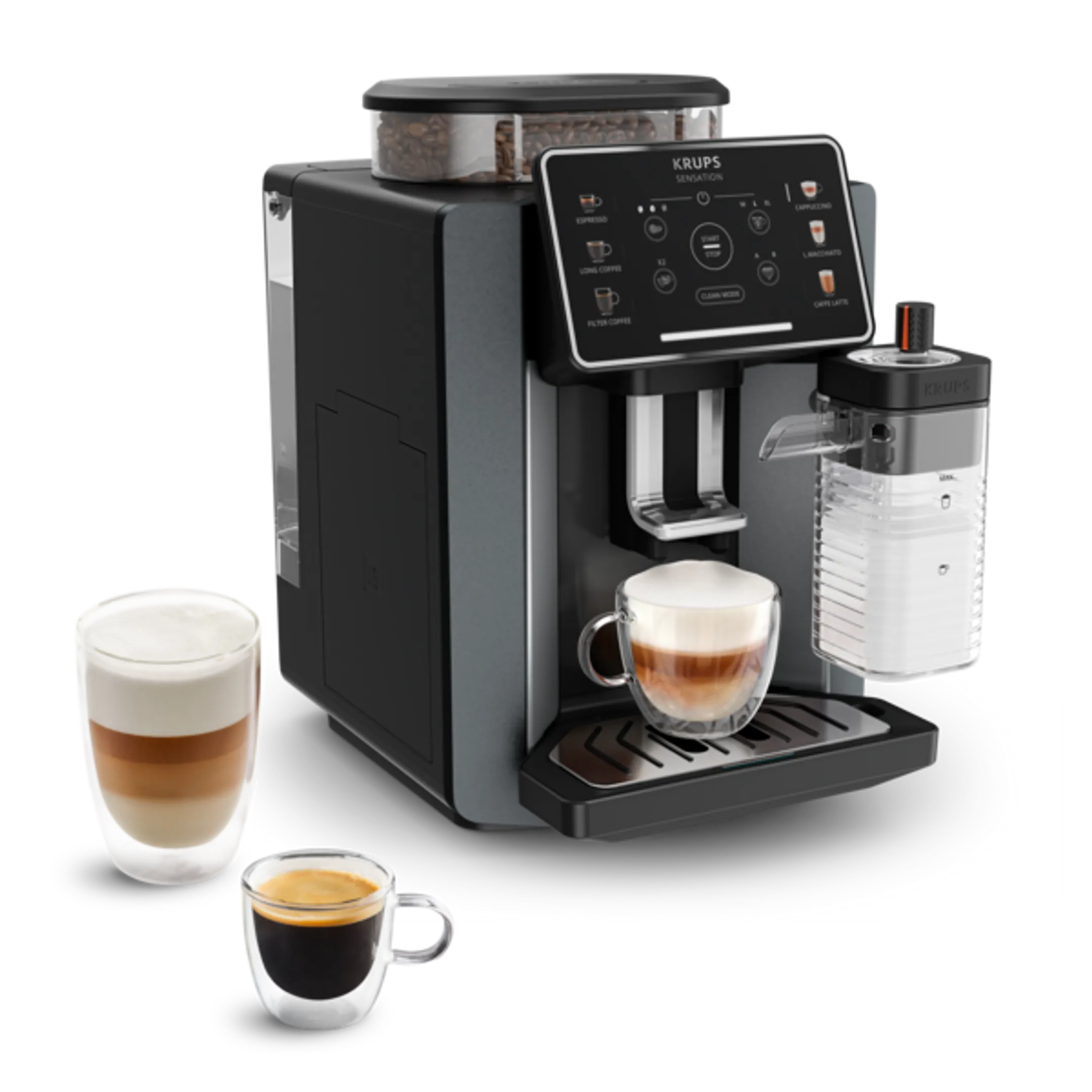 Krups Machine à Expresso automatique EA912B10 MILK image